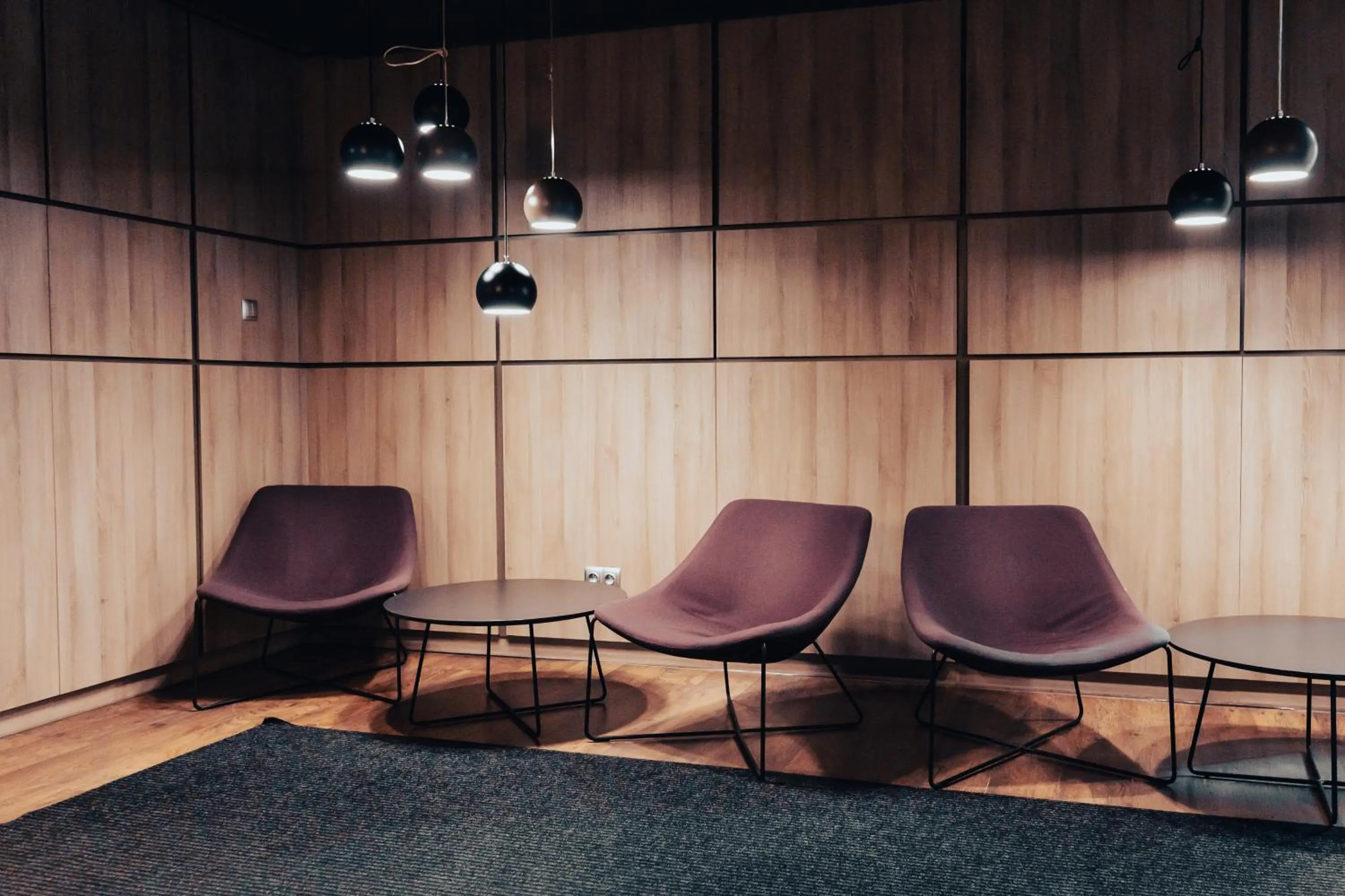 Seating area in Hotel Orle