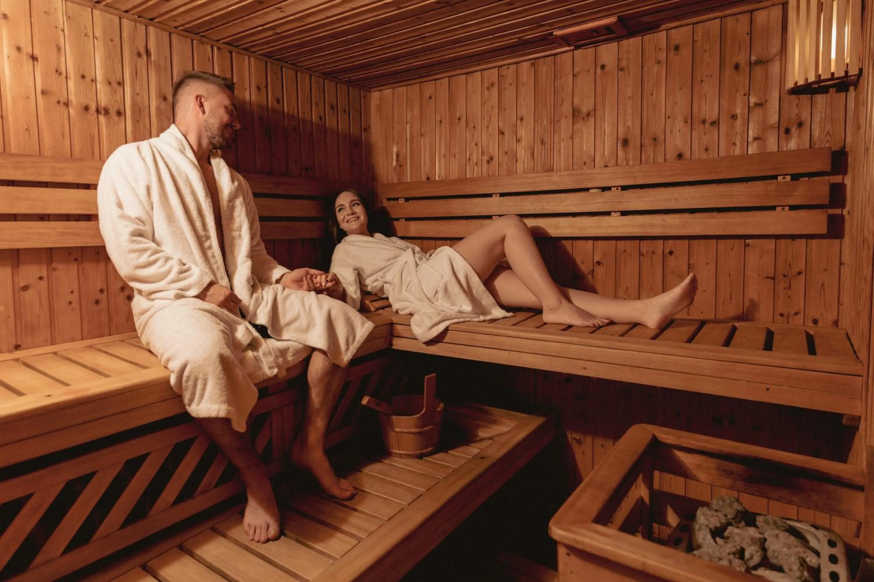 Sauna in Hotel Orle
