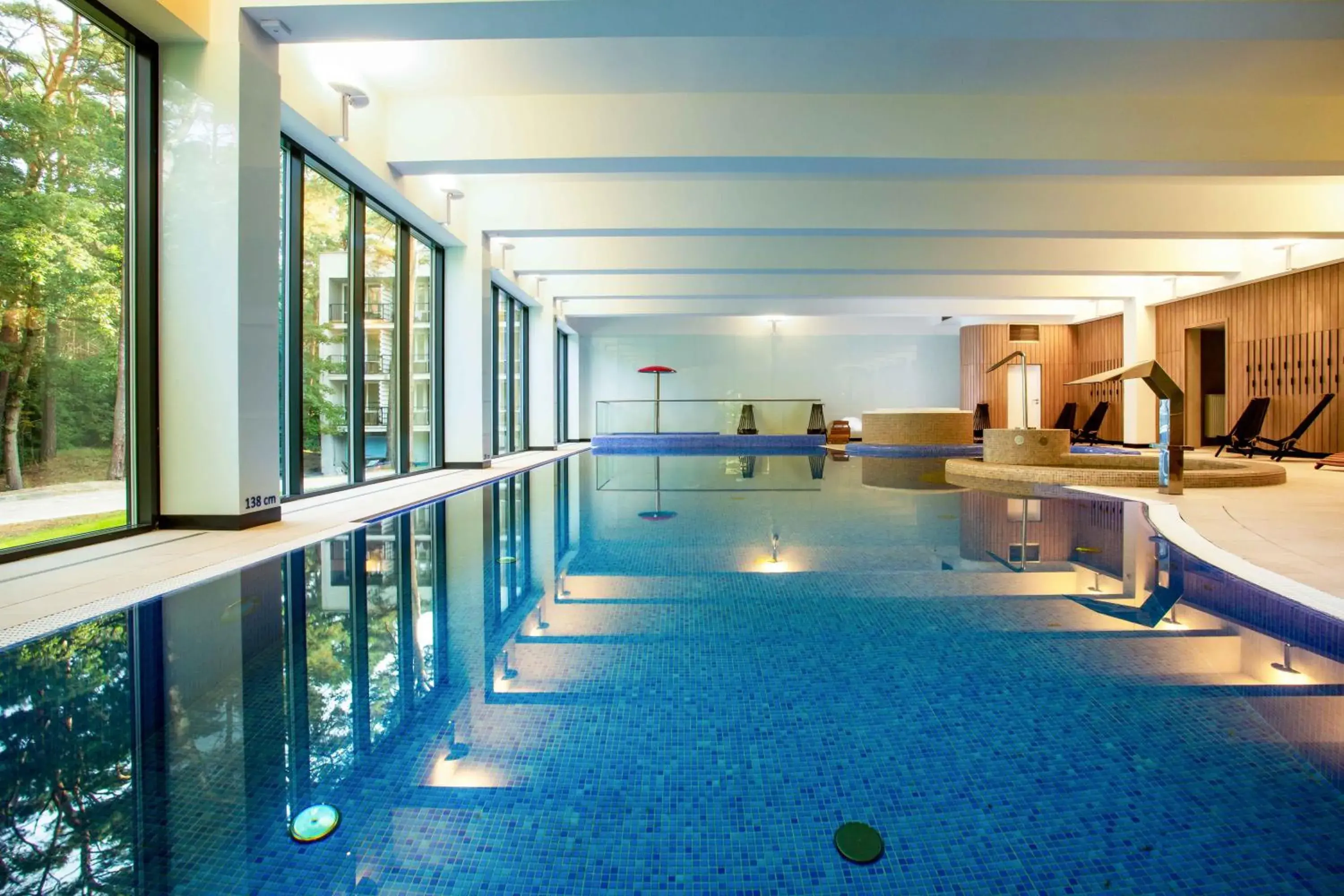 Pool view in Hotel Orle Pool view in Hotel Orle