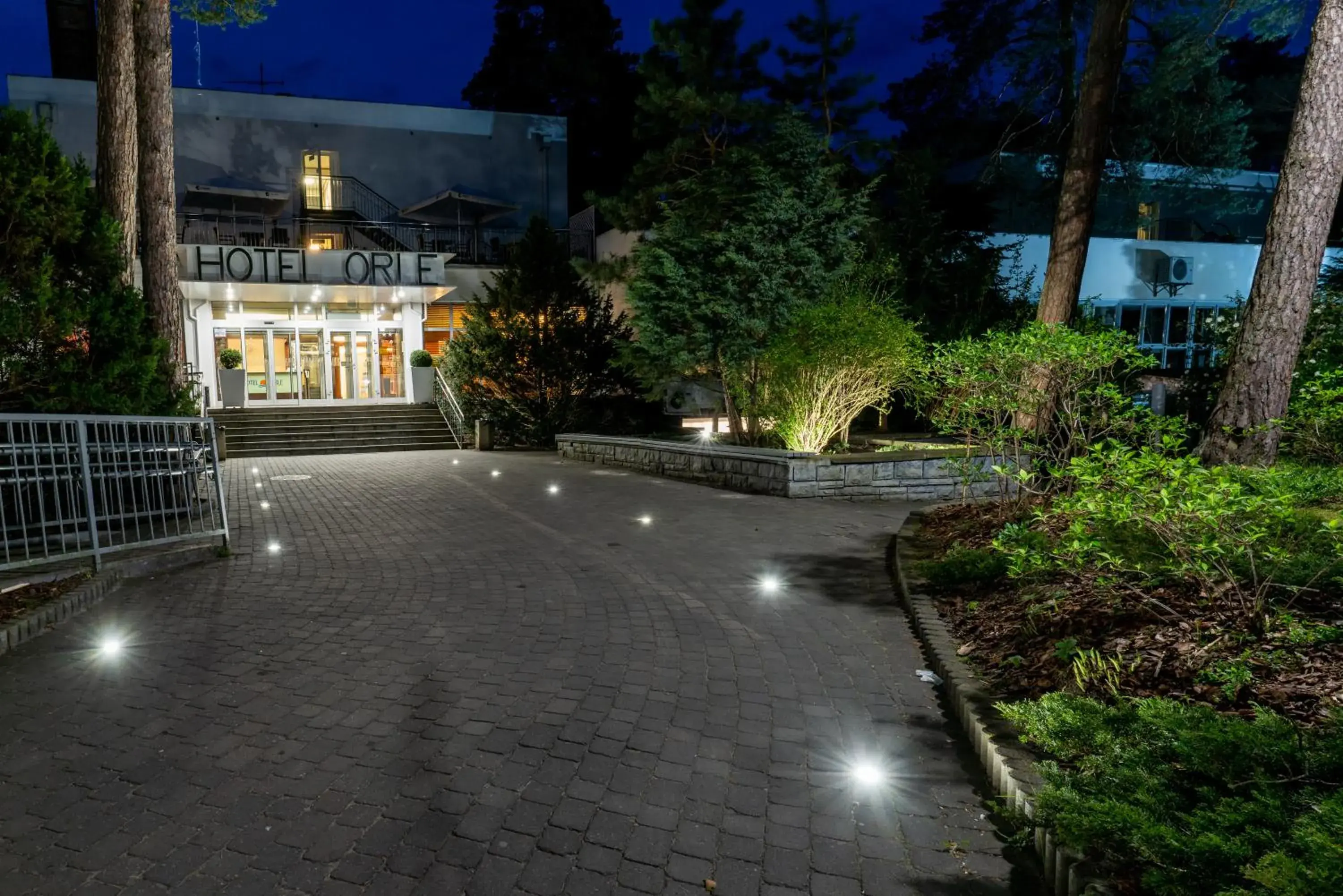 Property building in Hotel Orle Property building in Hotel Orle