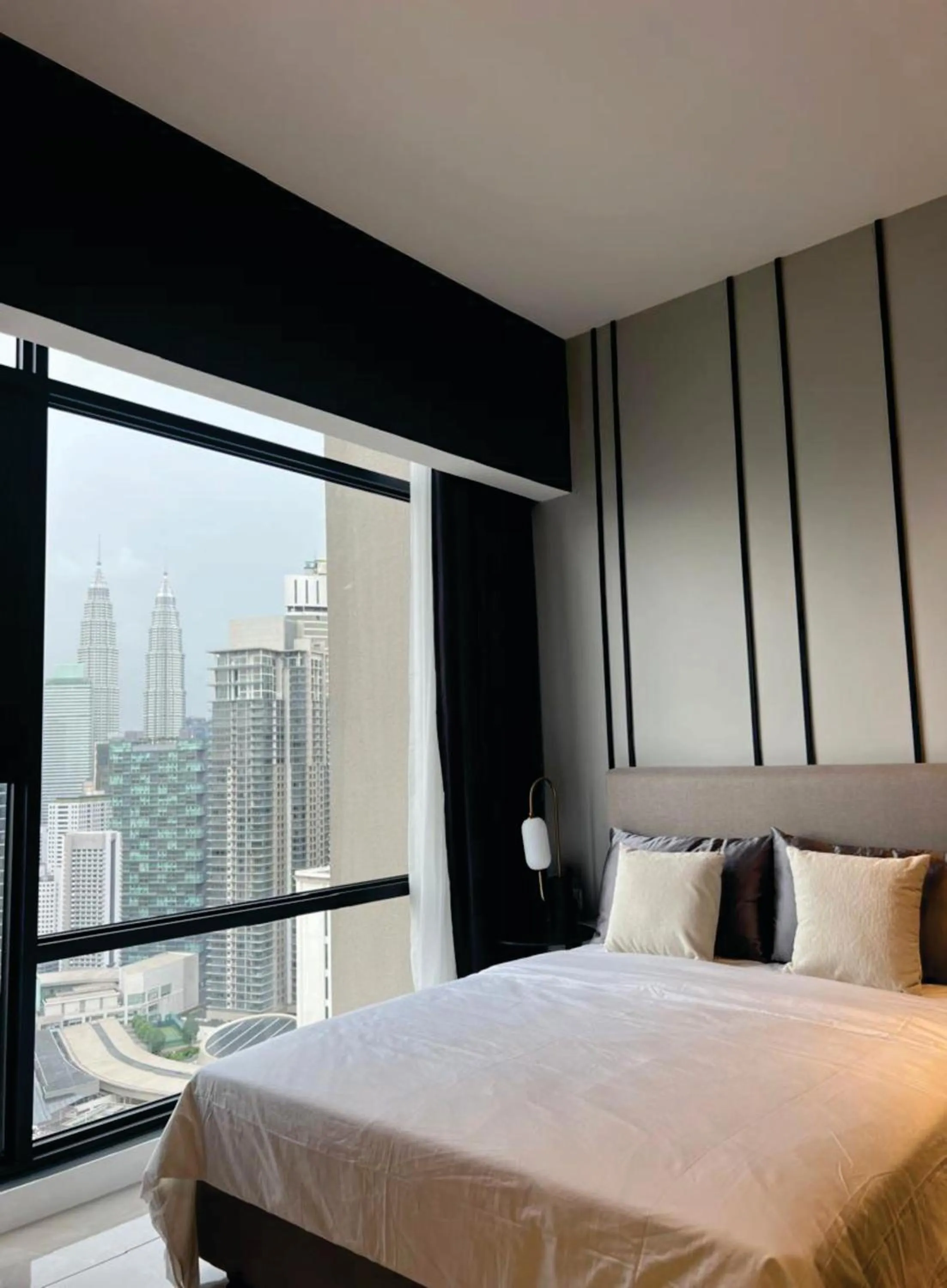 Bed in The Axon Apartment Bukit Bintang