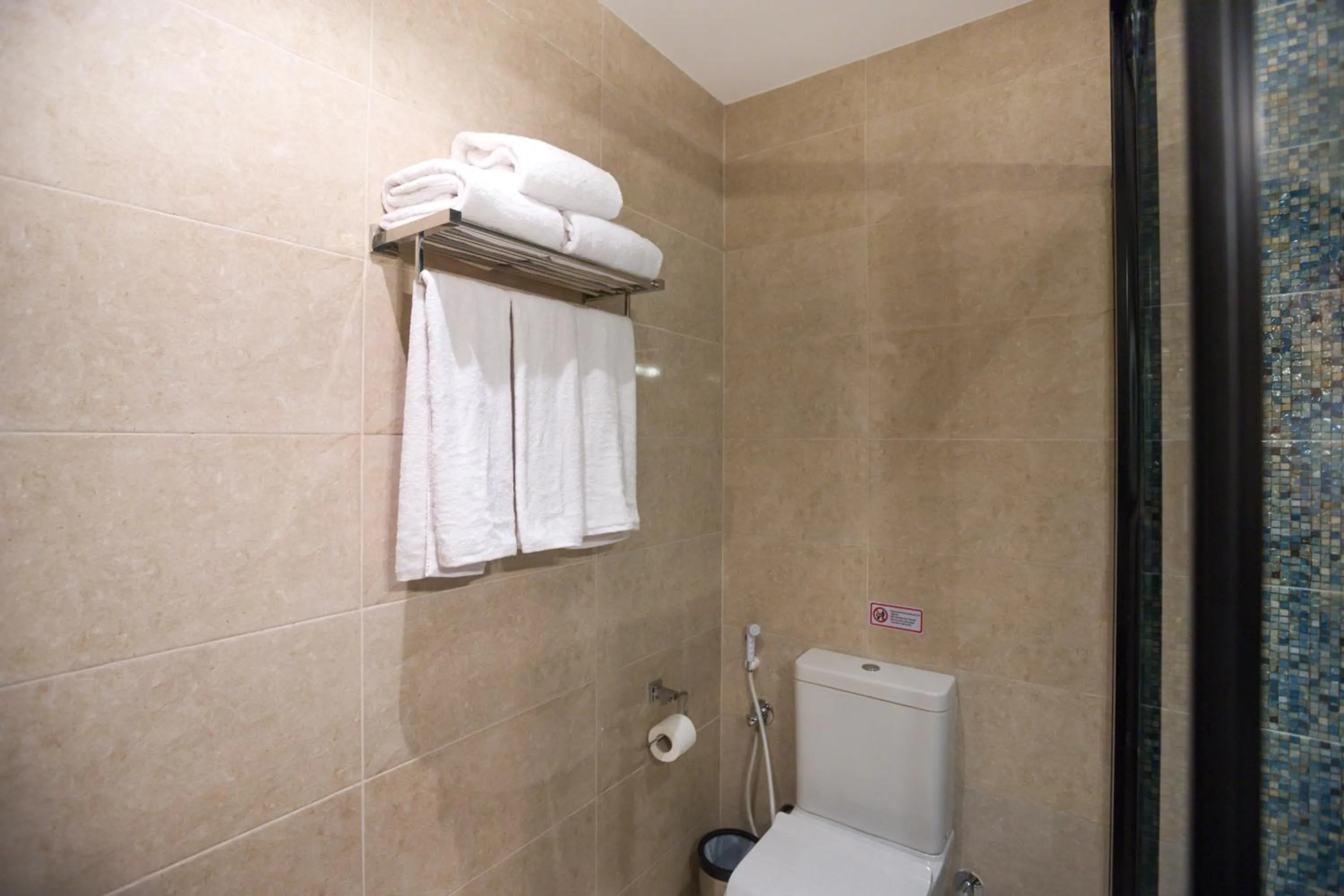 Toilet in Mazar Pyramids Hotel