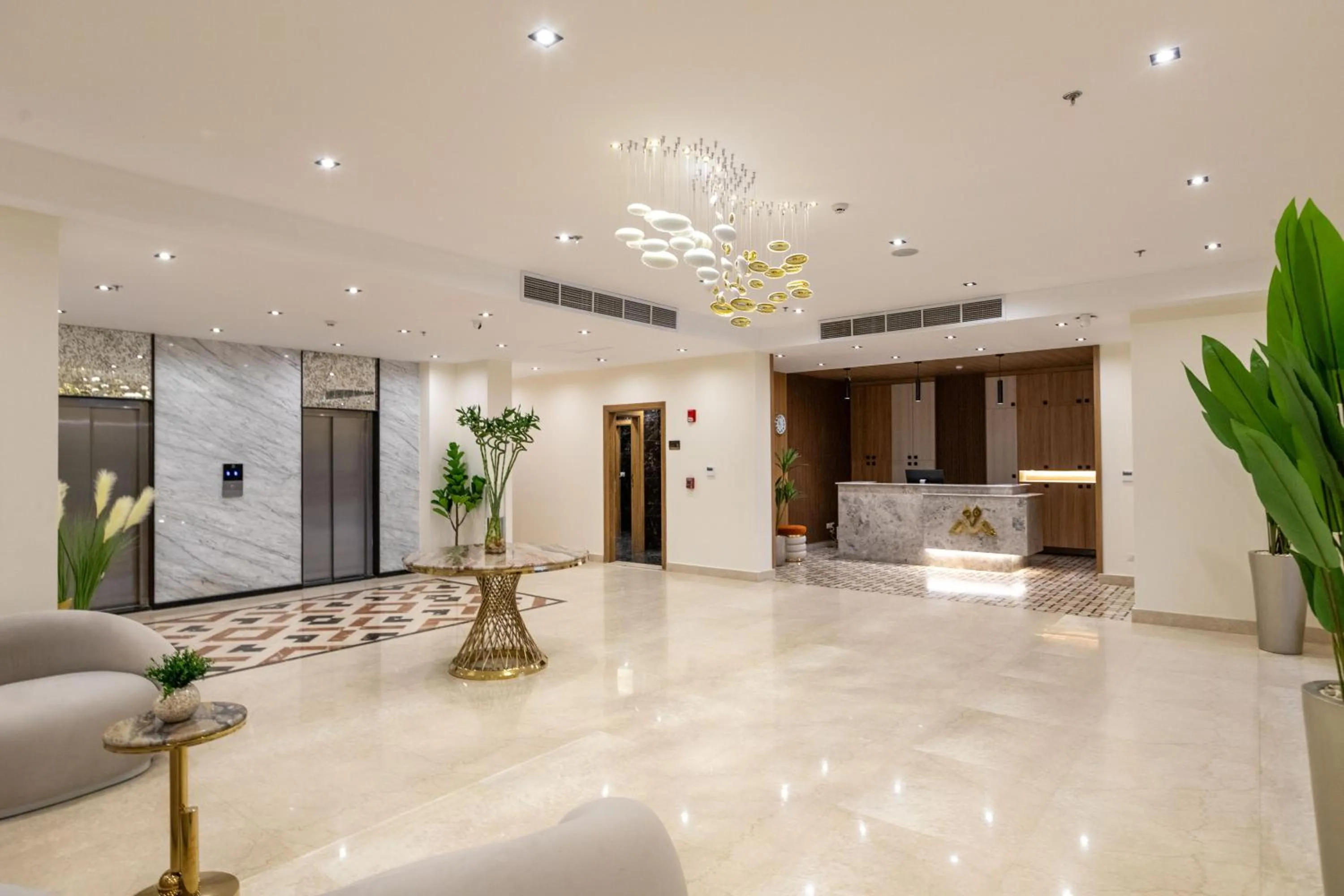 Lobby or reception in Mazar Pyramids Hotel