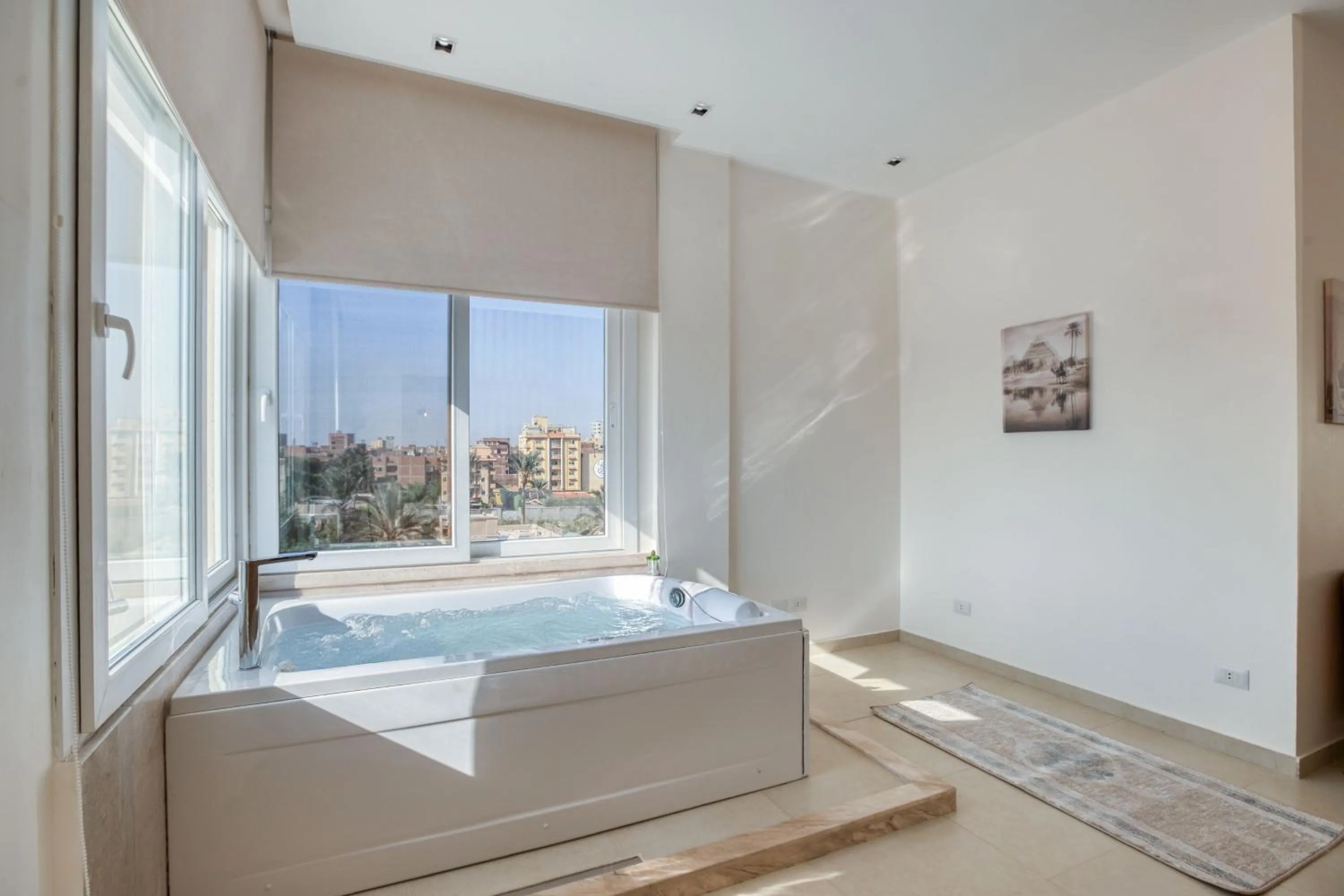 Bath in Mazar Pyramids Hotel