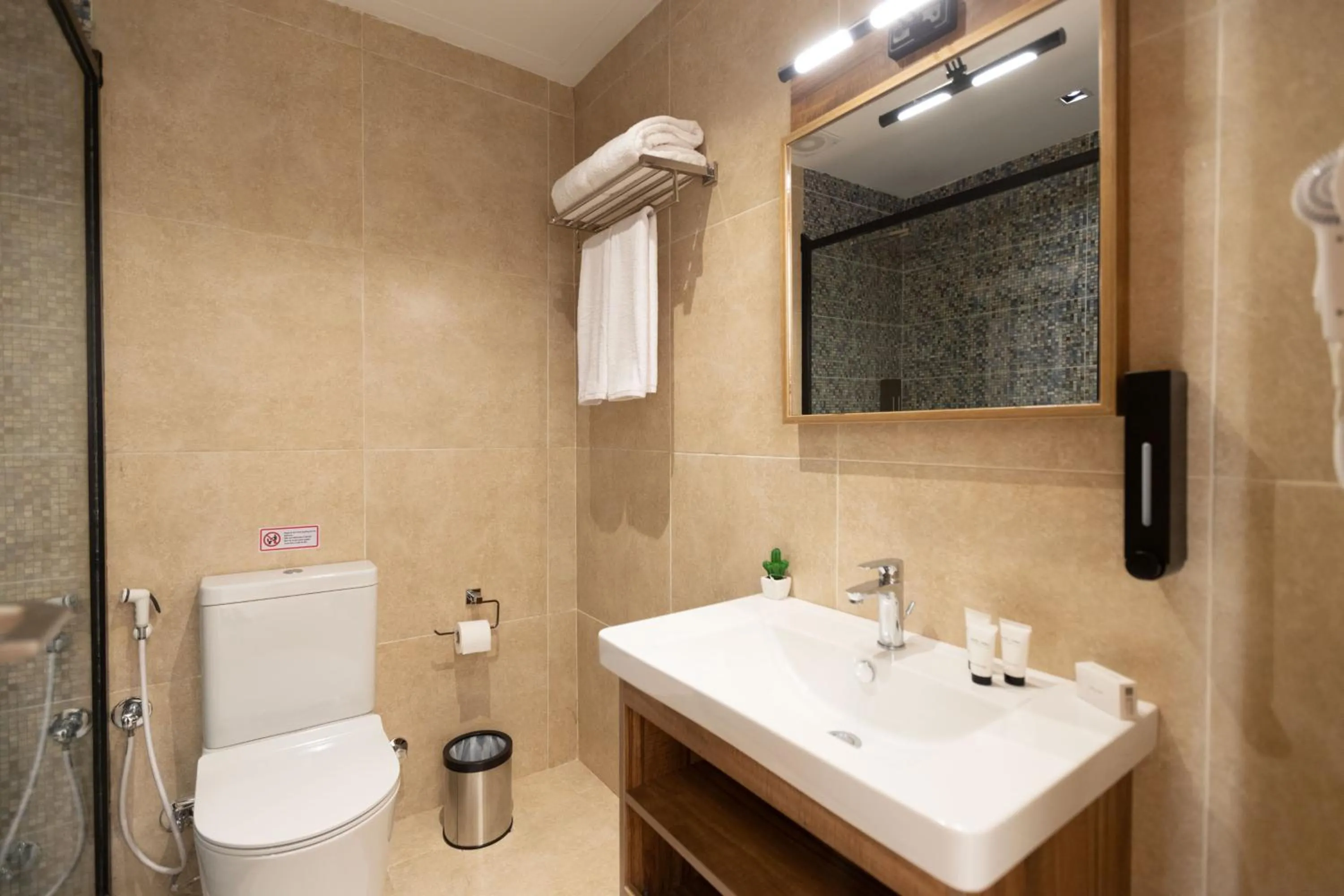 Toilet in Mazar Pyramids Hotel