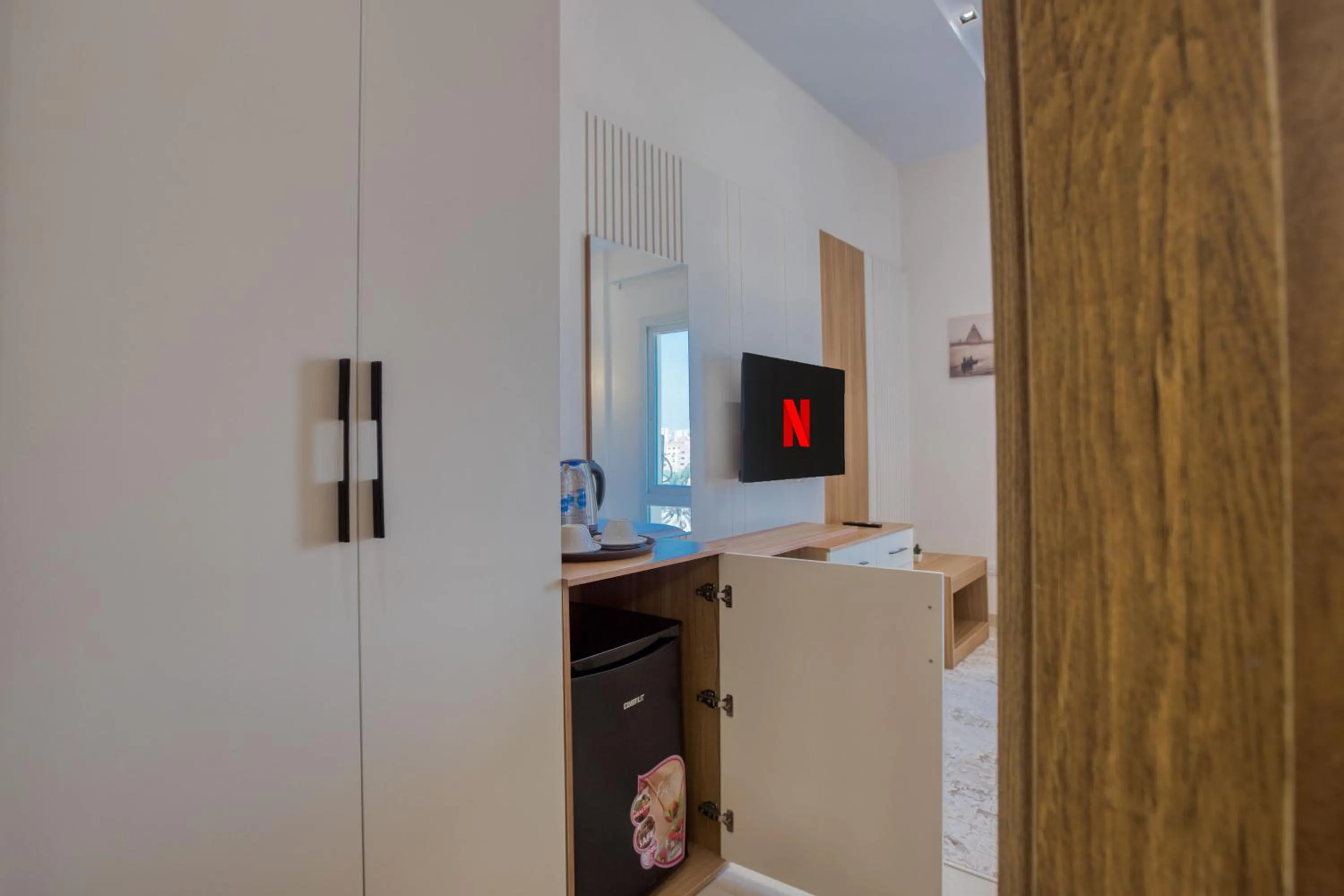 TV and multimedia in Mazar Pyramids Hotel