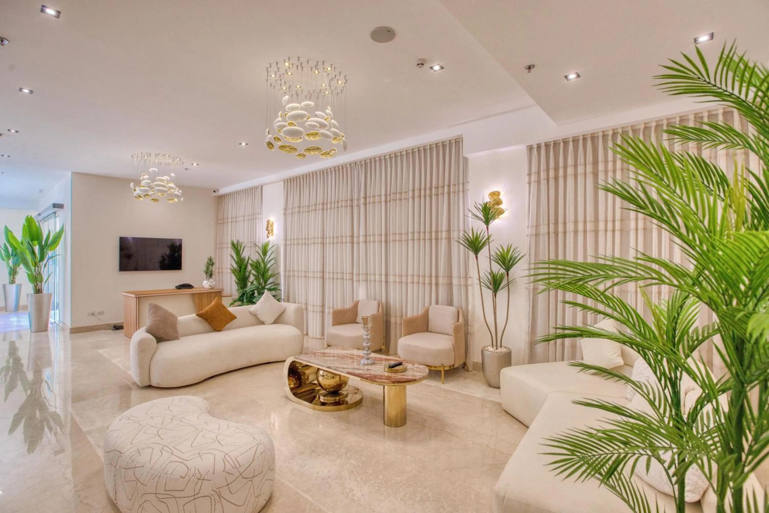 Lobby or reception in Mazar Pyramids Hotel