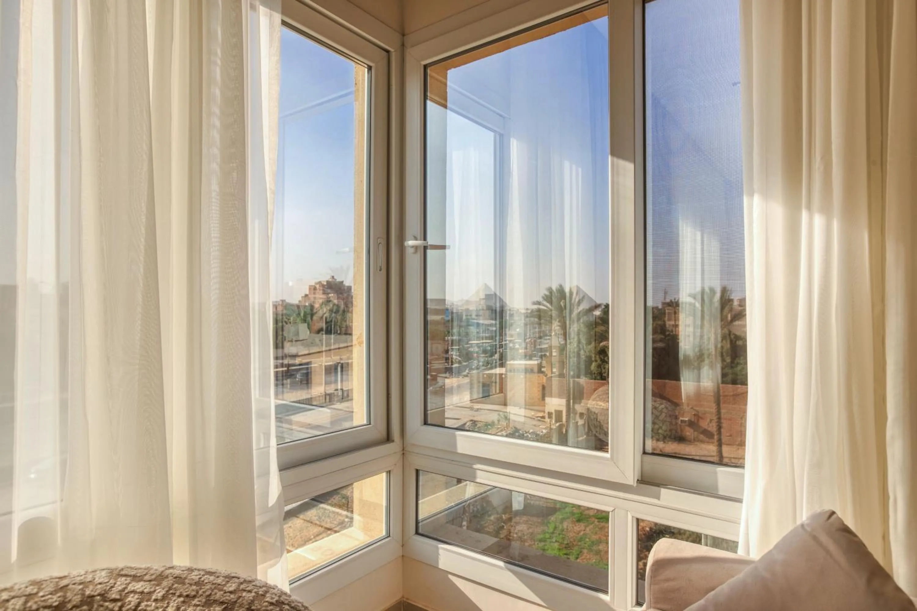 View (from property/room) in Mazar Pyramids Hotel