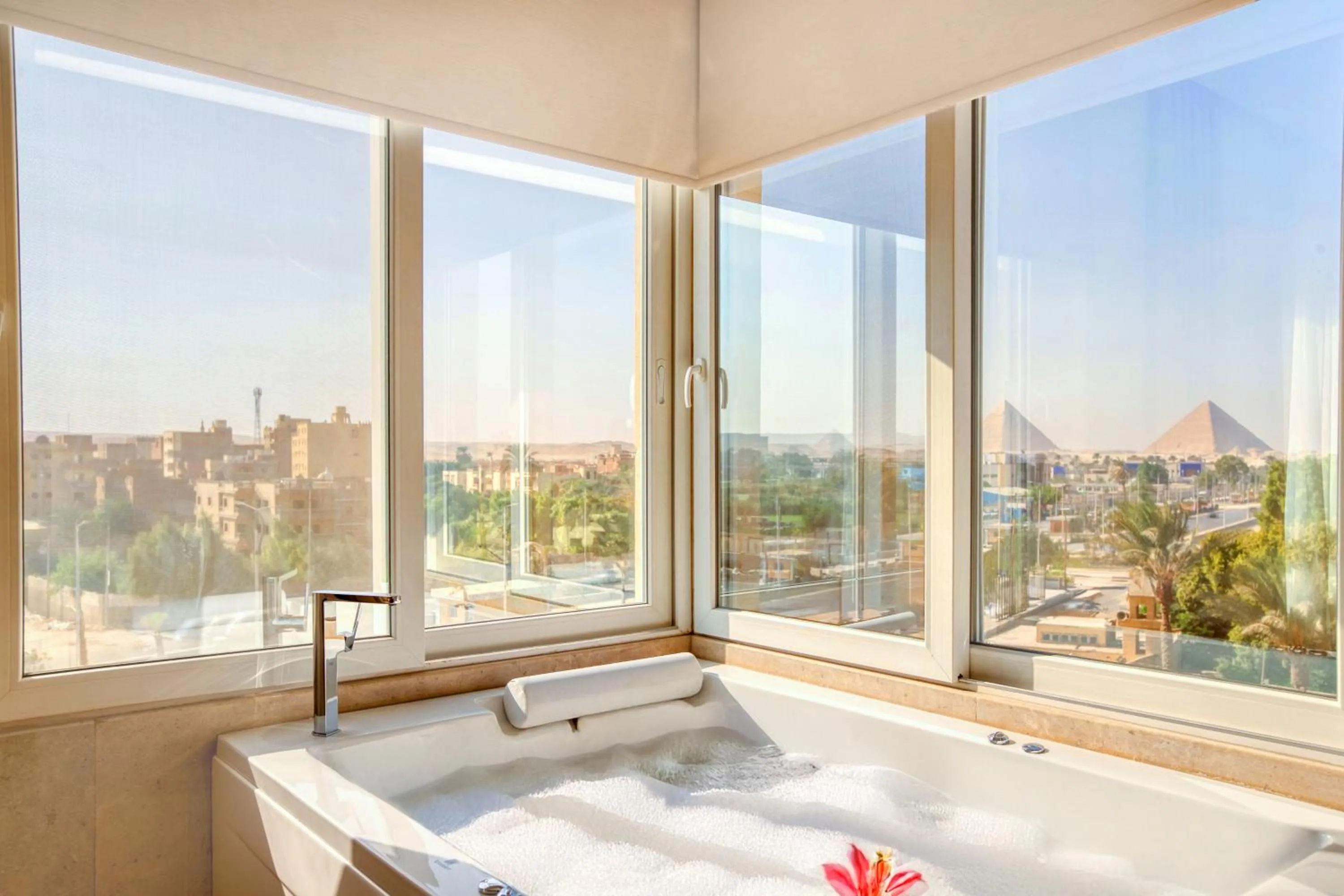 View (from property/room) in Mazar Pyramids Hotel