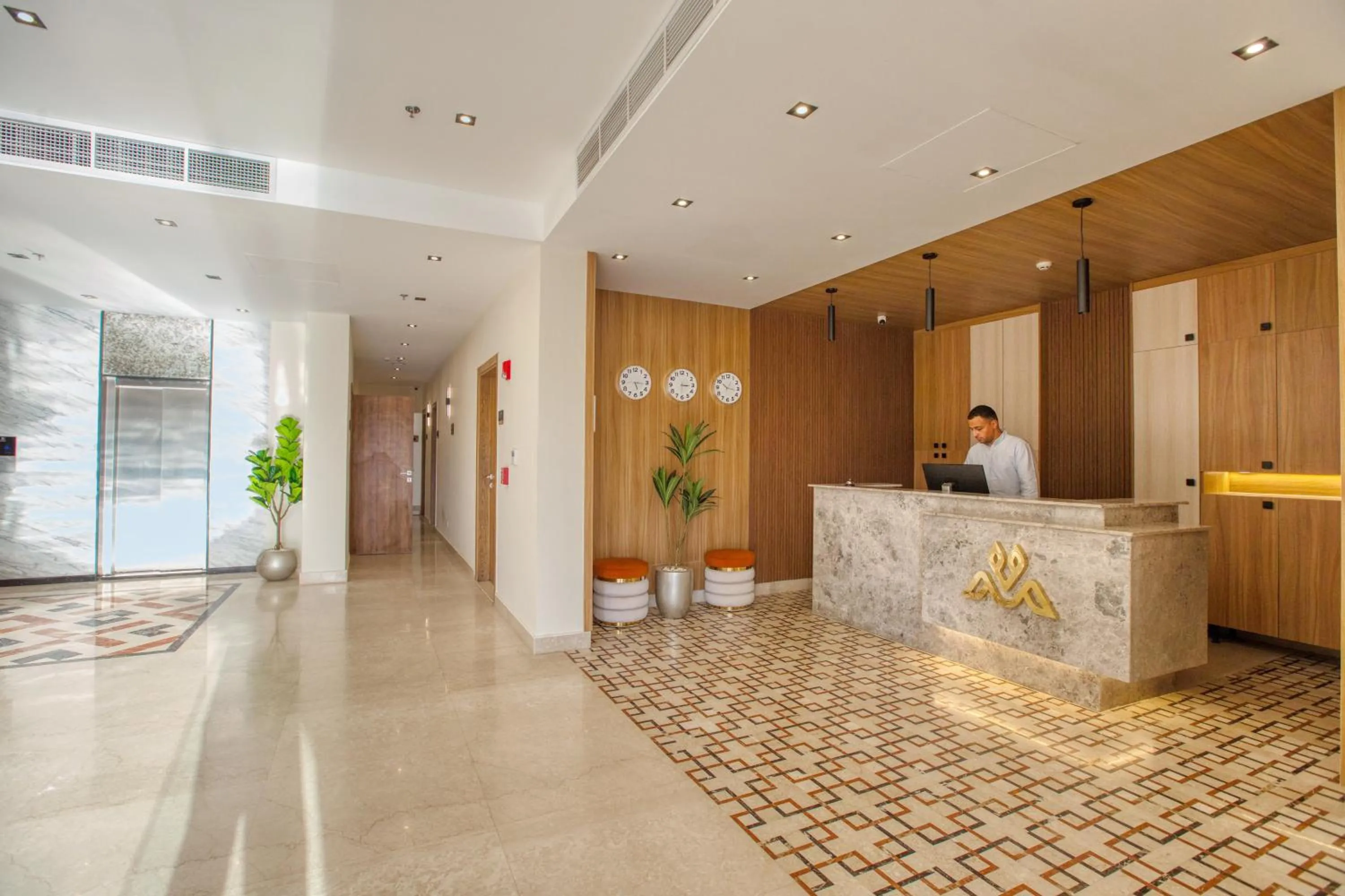 Lobby or reception in Mazar Pyramids Hotel