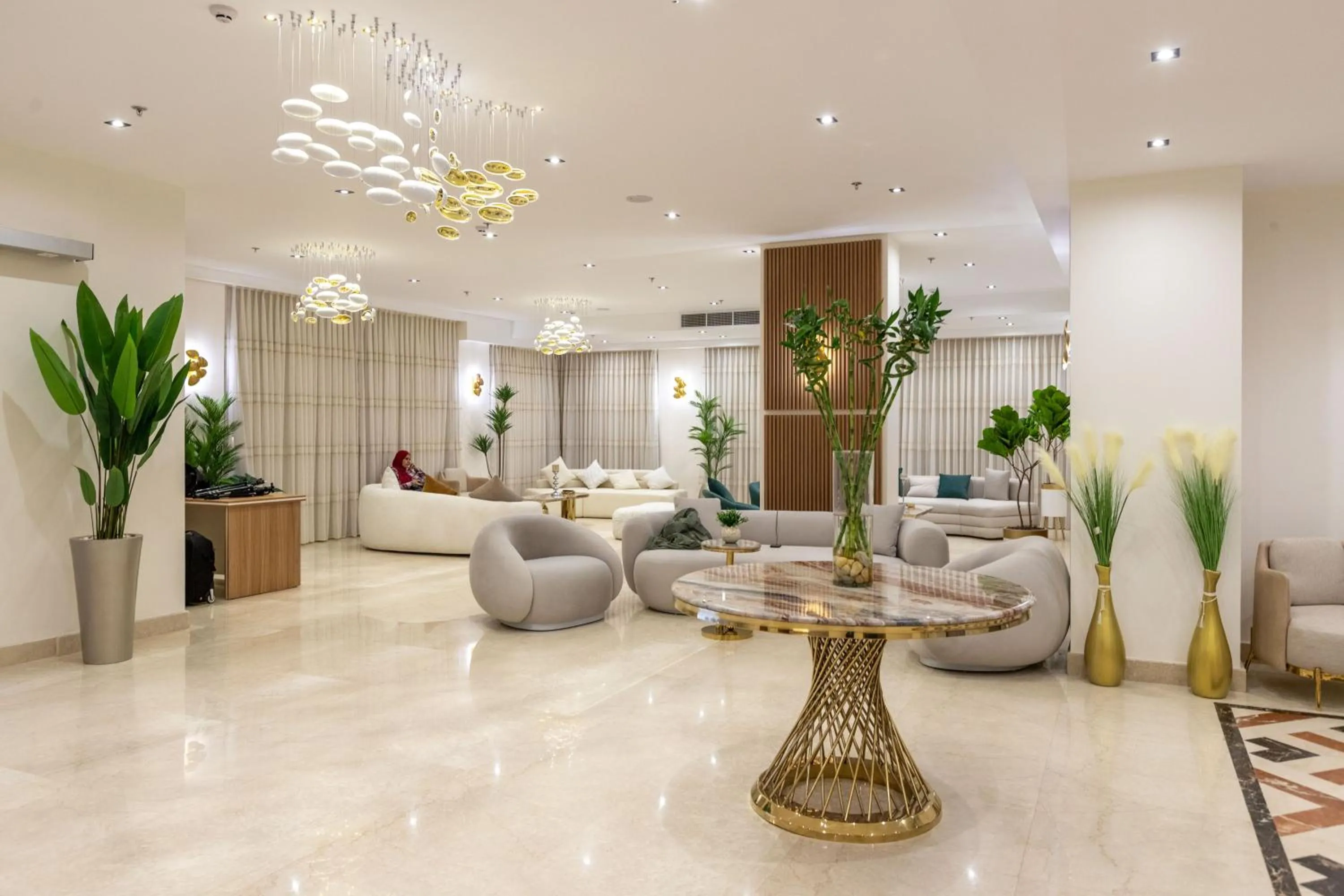 Lobby or reception in Mazar Pyramids Hotel