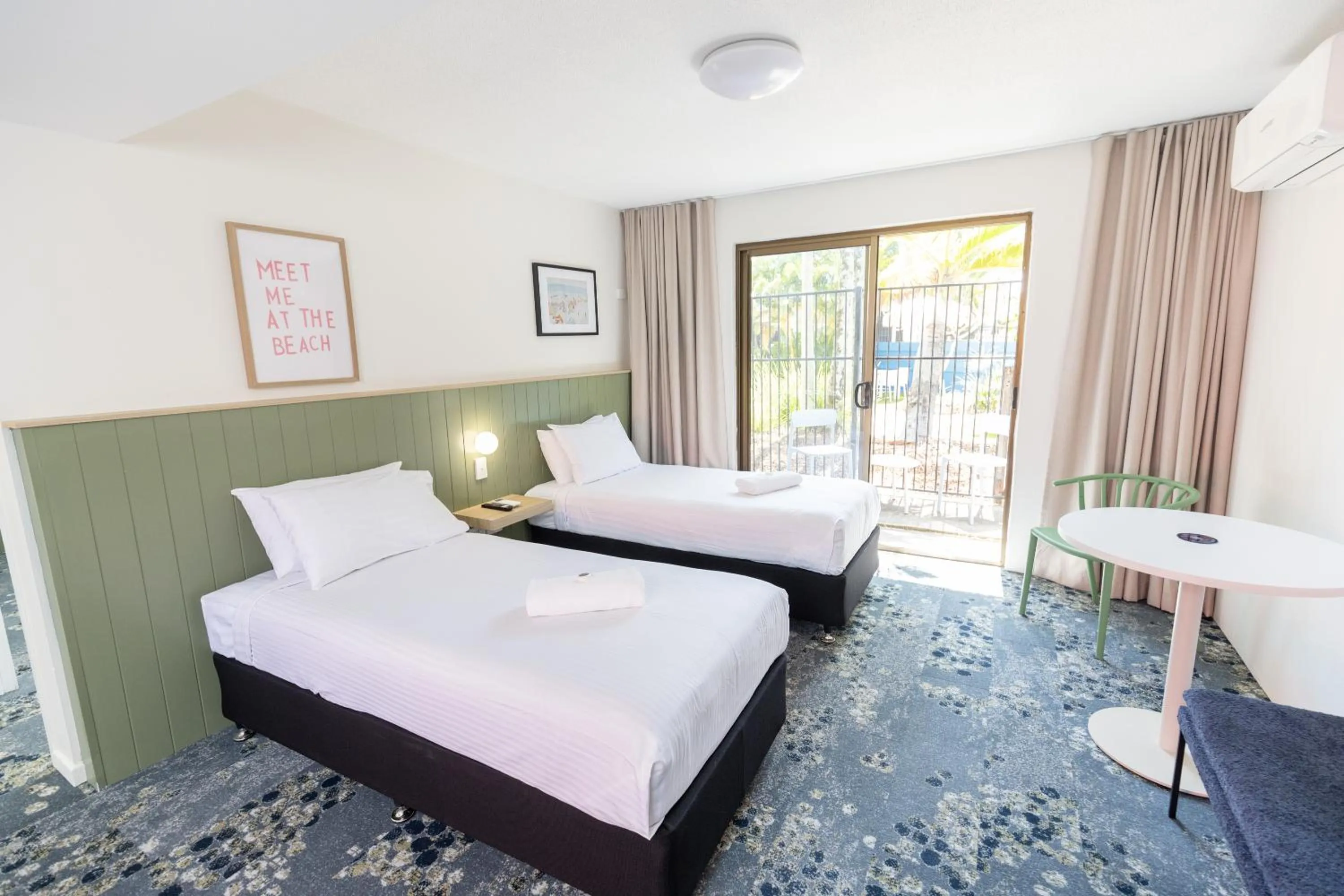 Bed in Currimundi Hotel