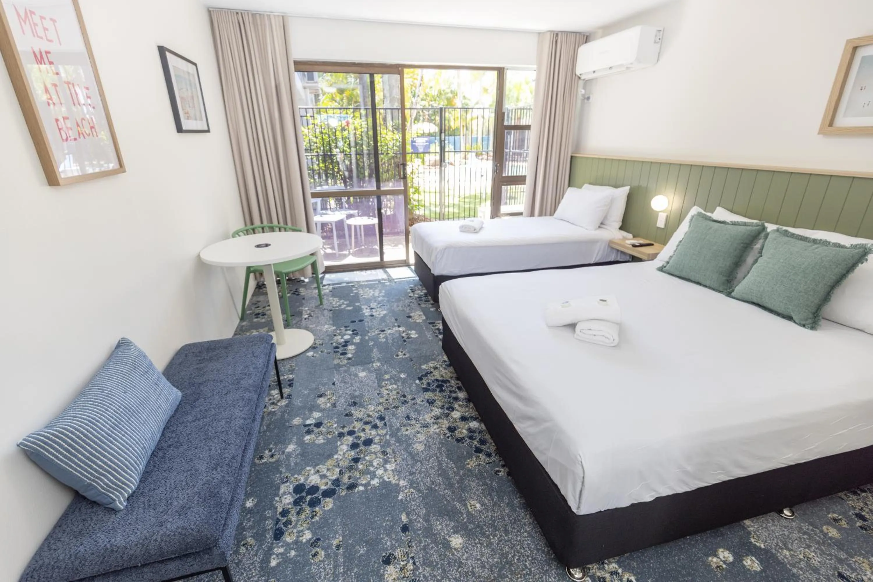 Bed in Currimundi Hotel