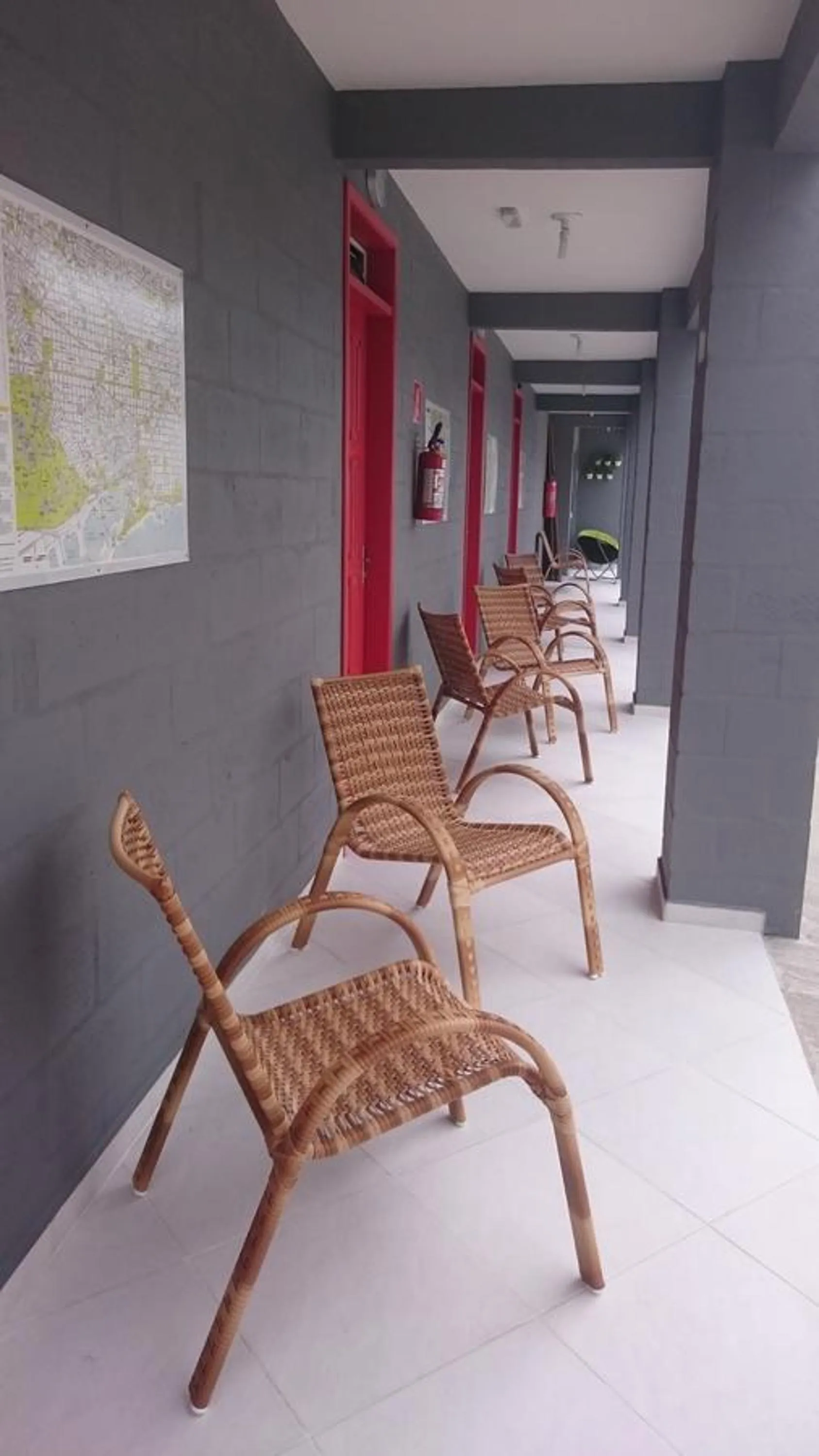 Balcony/Terrace in Urbano Suítes