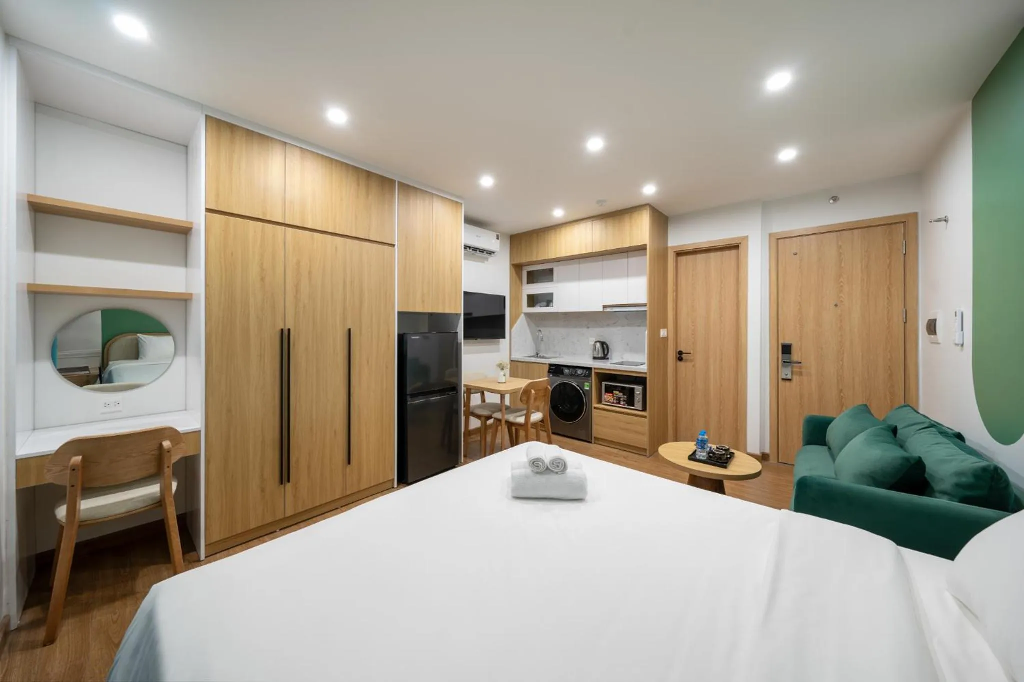 Bed in MOONLIT Suites Hotel by Luxe Paradise