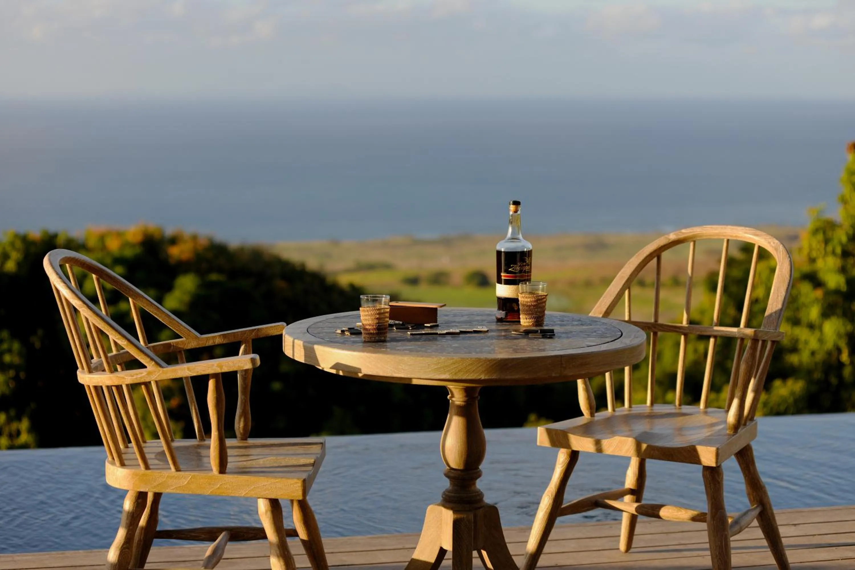 Sea view in Belle Mont Sanctuary Resort - Kittitian Hill