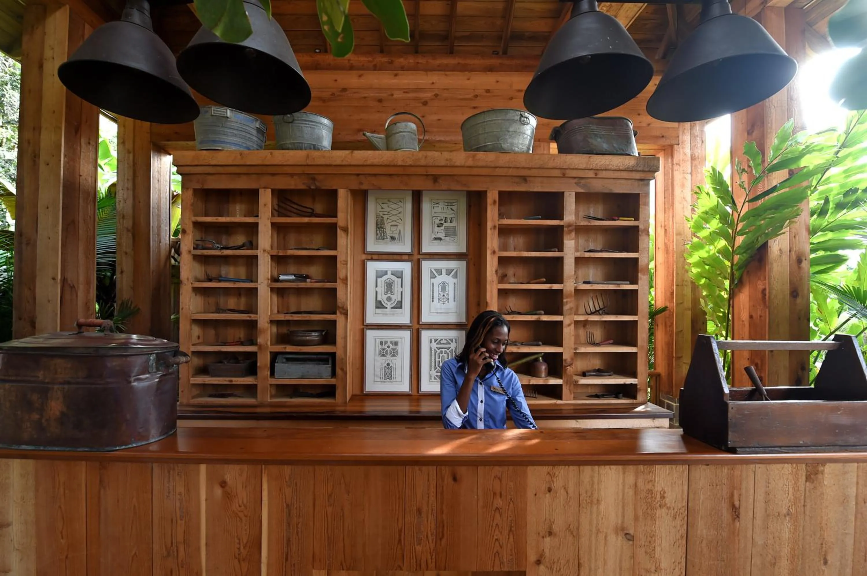 Lobby or reception in Belle Mont Sanctuary Resort - Kittitian Hill