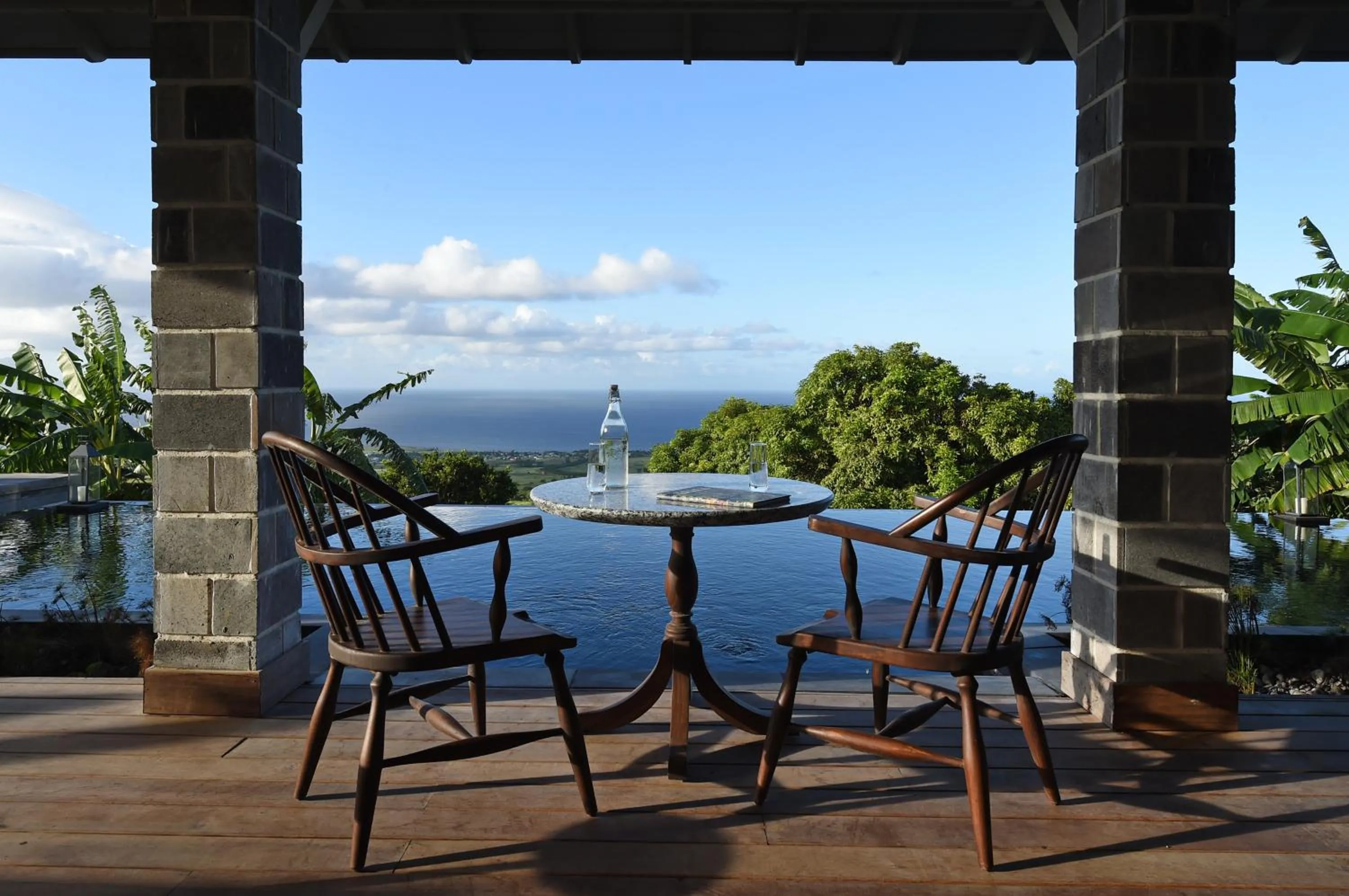 Balcony/Terrace in Belle Mont Sanctuary Resort - Kittitian Hill