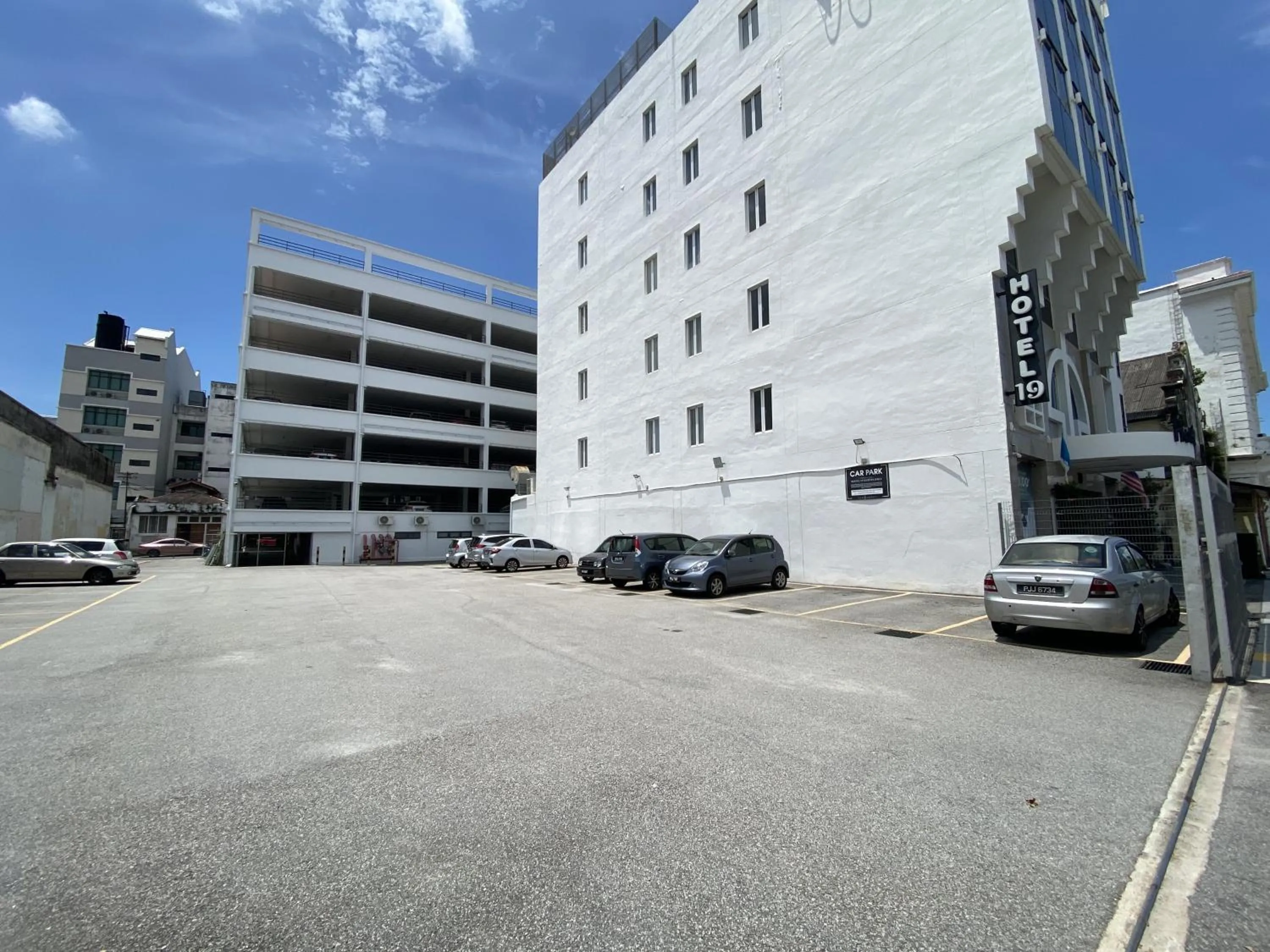 Parking in Hotel 19, Penang