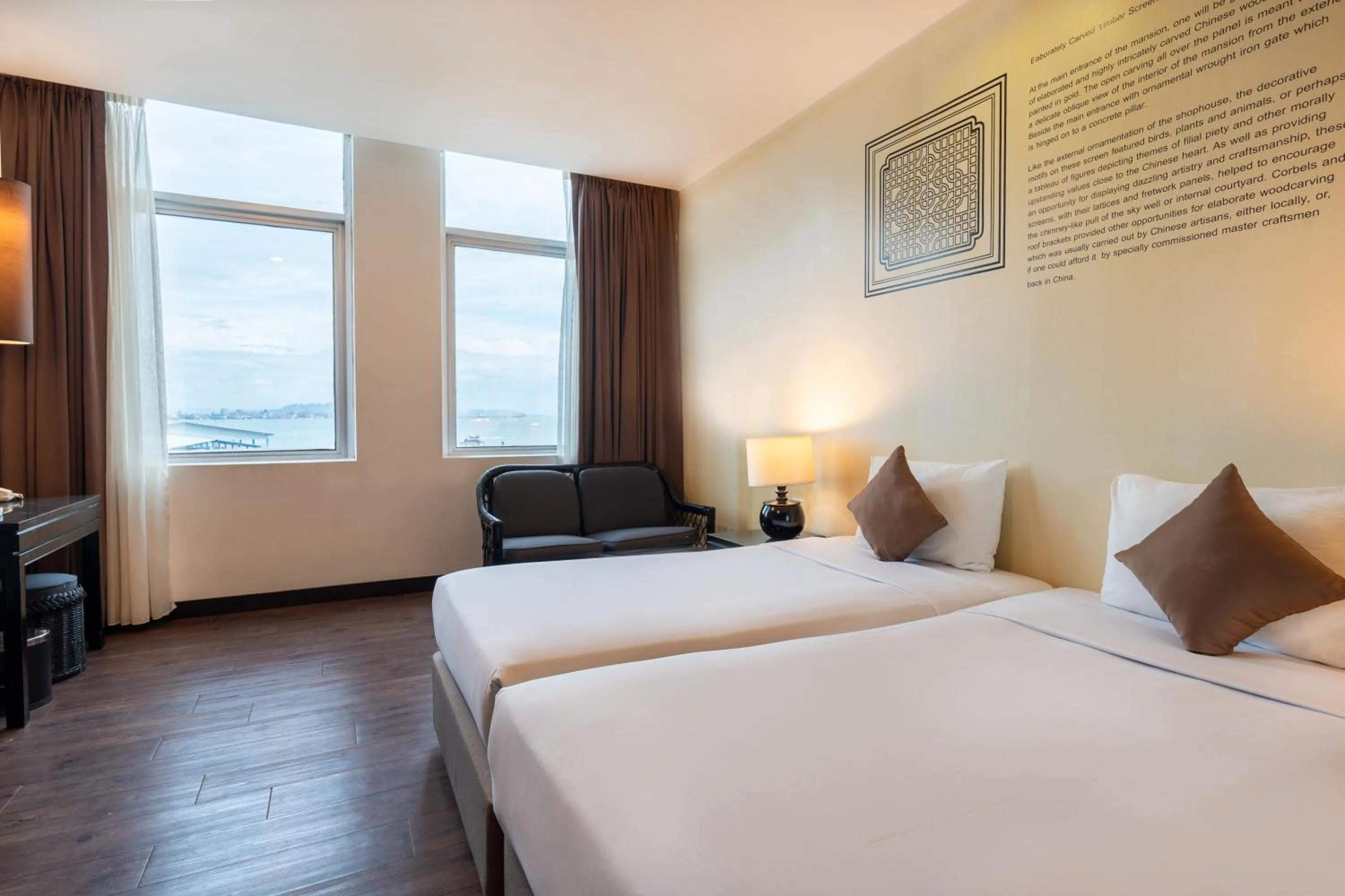 Bed in Hotel 19, Penang