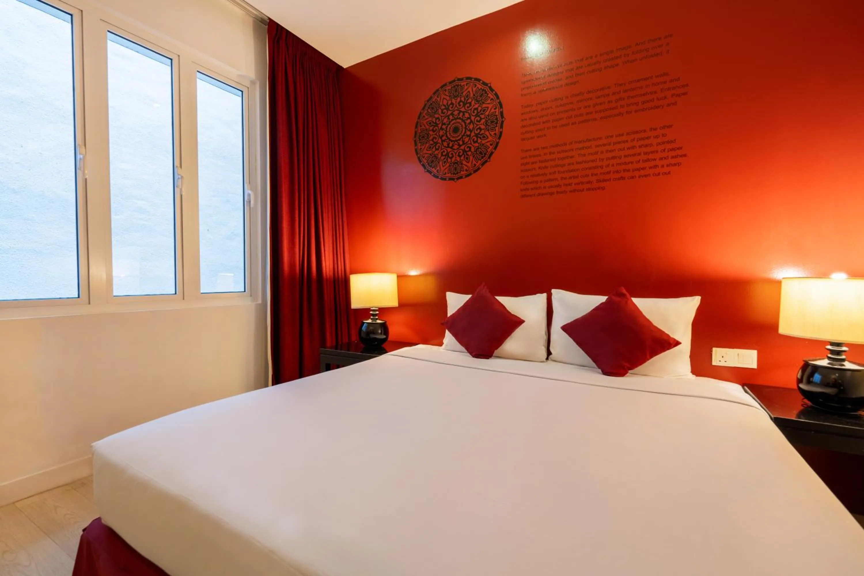 Bed in Hotel 19, Penang