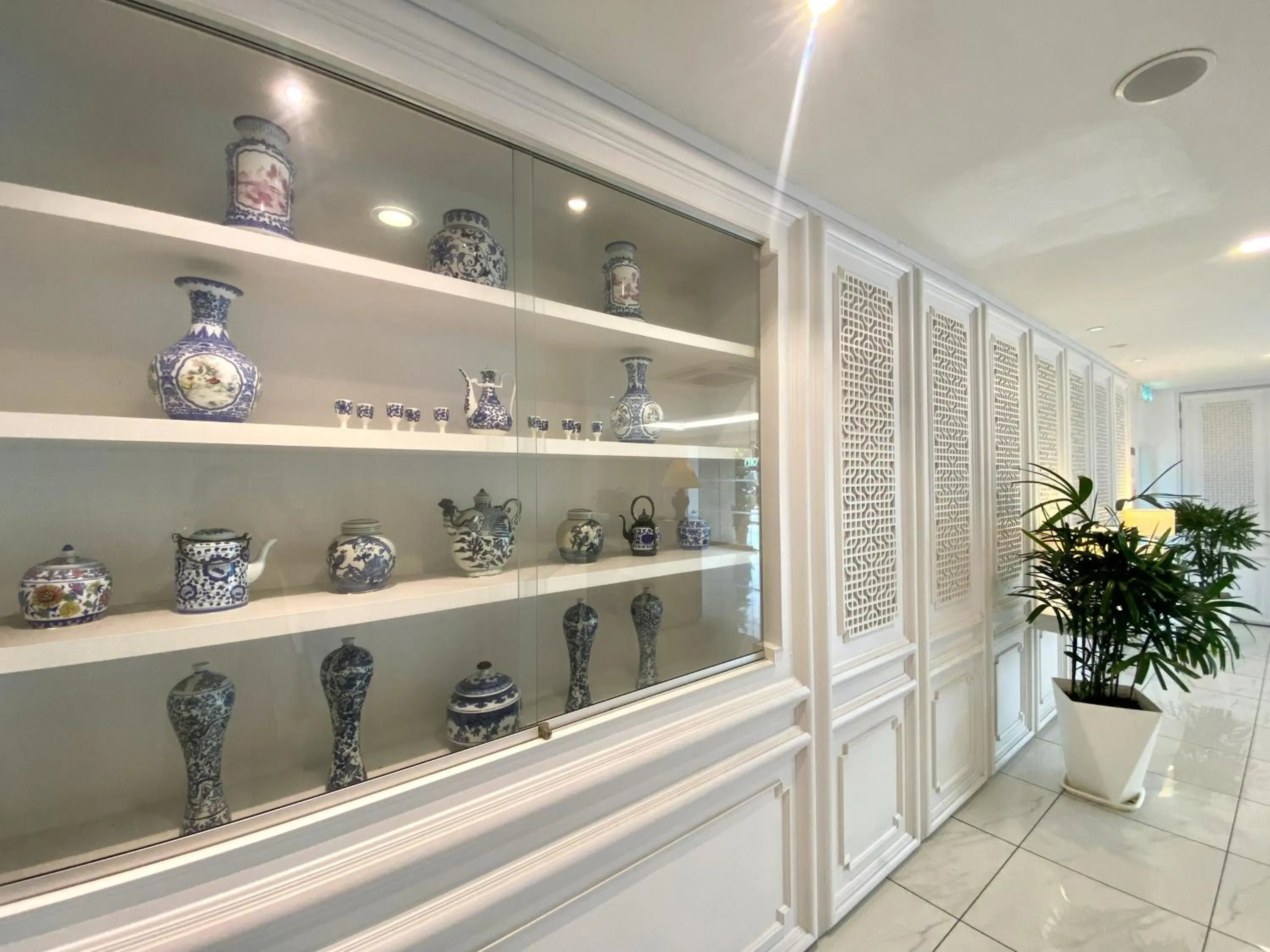 Decorative detail in Hotel 19, Penang