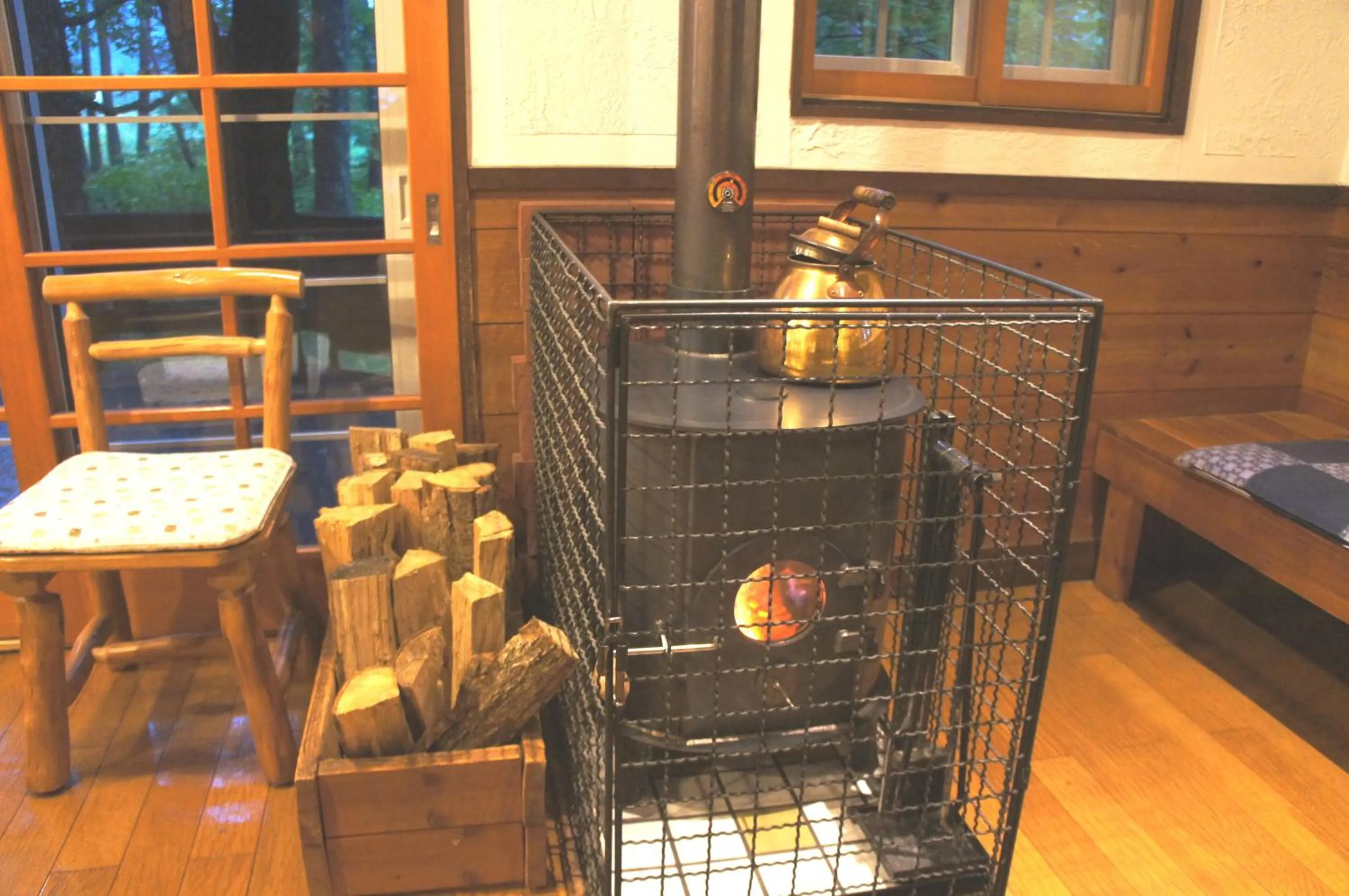 Living room in Ringo Lodge Hakuba