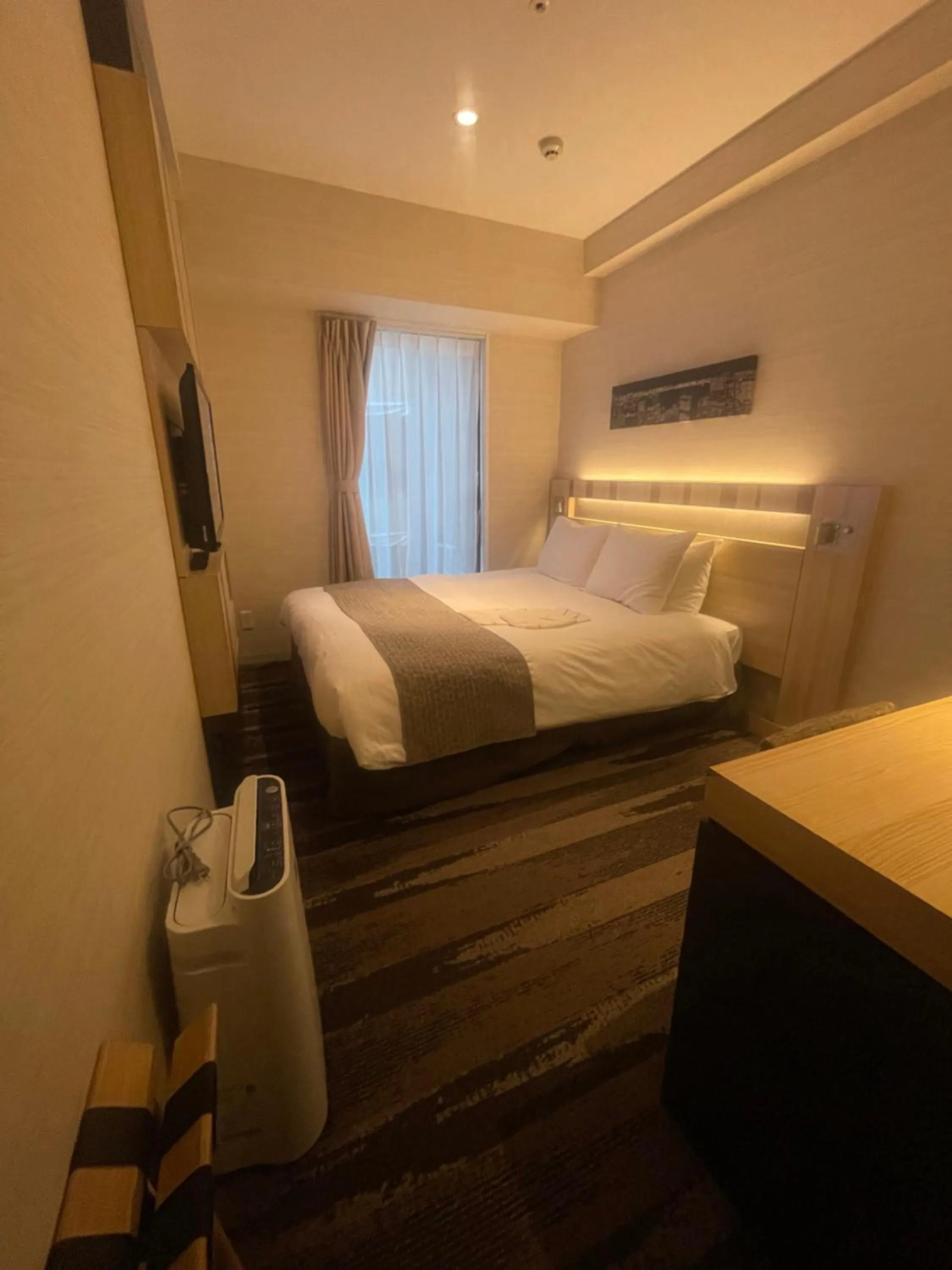 Bed in Hotel Sunroute Ginza