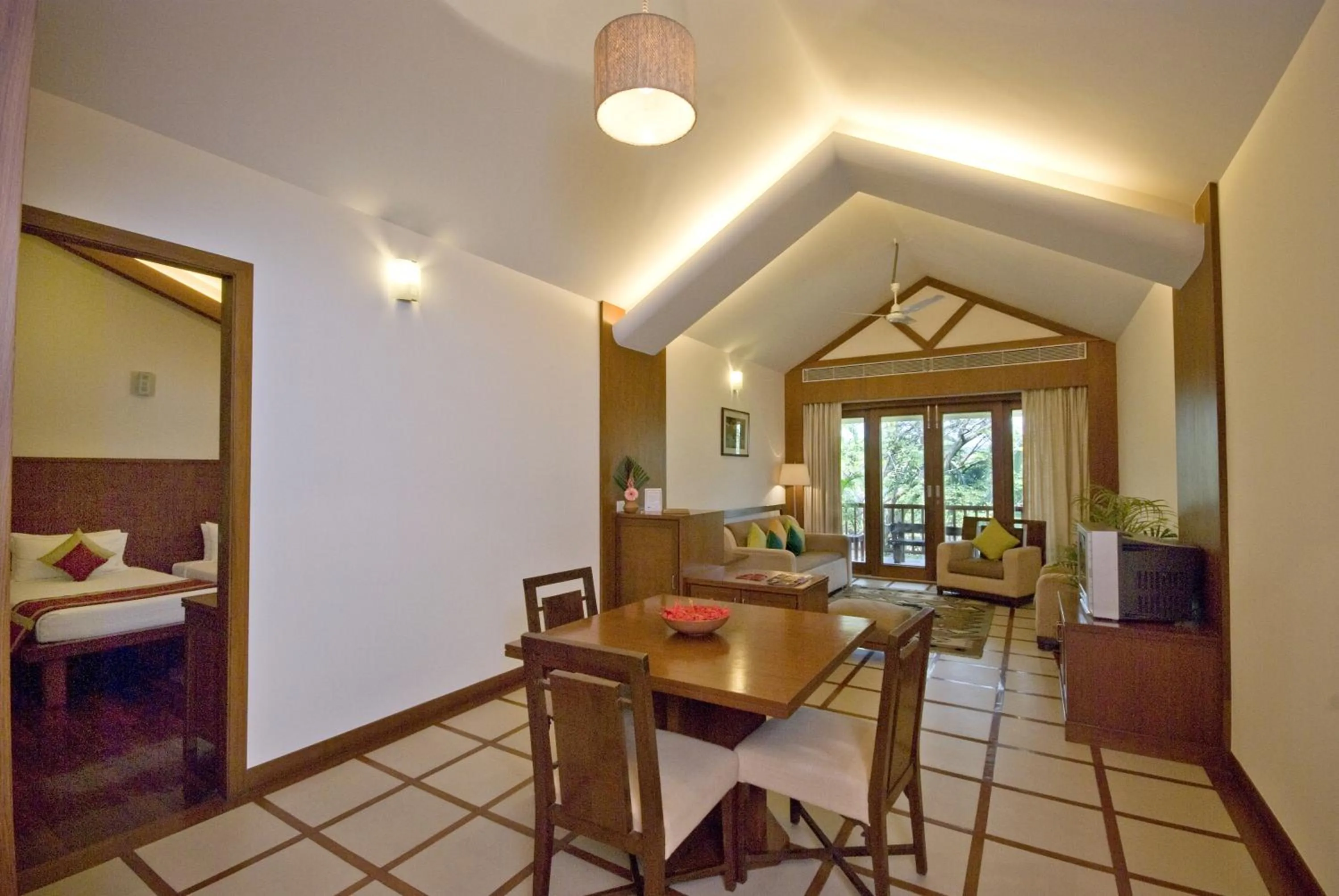 Living room in Vedic Village Spa Resort Kolkata