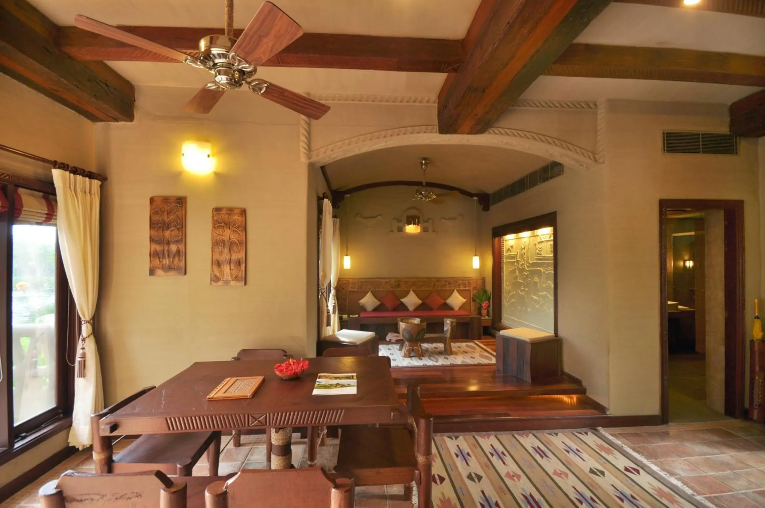 Living room in Vedic Village Spa Resort Kolkata Living room in Vedic Village Spa Resort Kolkata