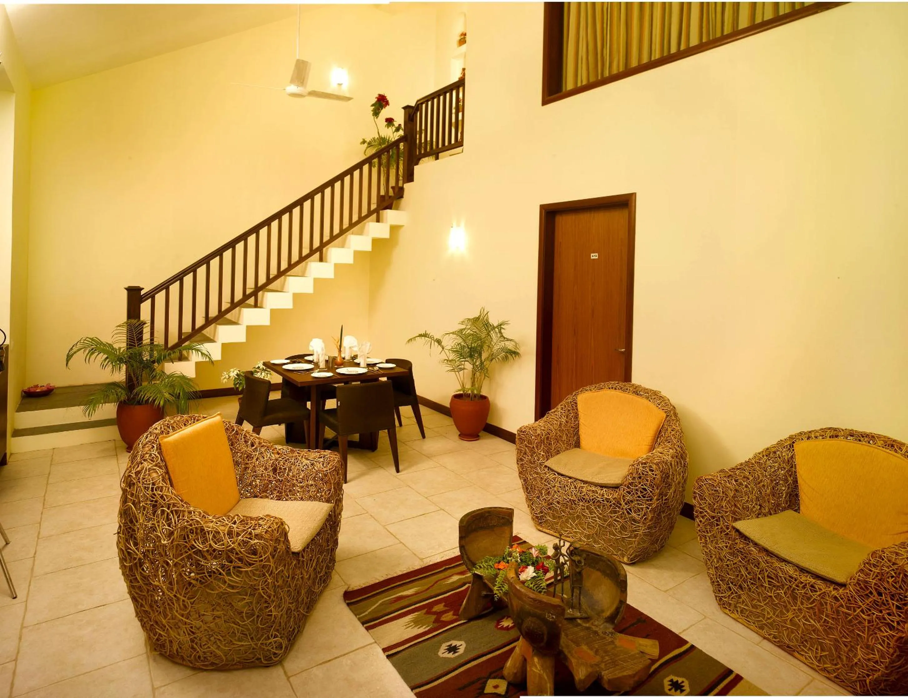 Living room in Vedic Village Spa Resort Kolkata