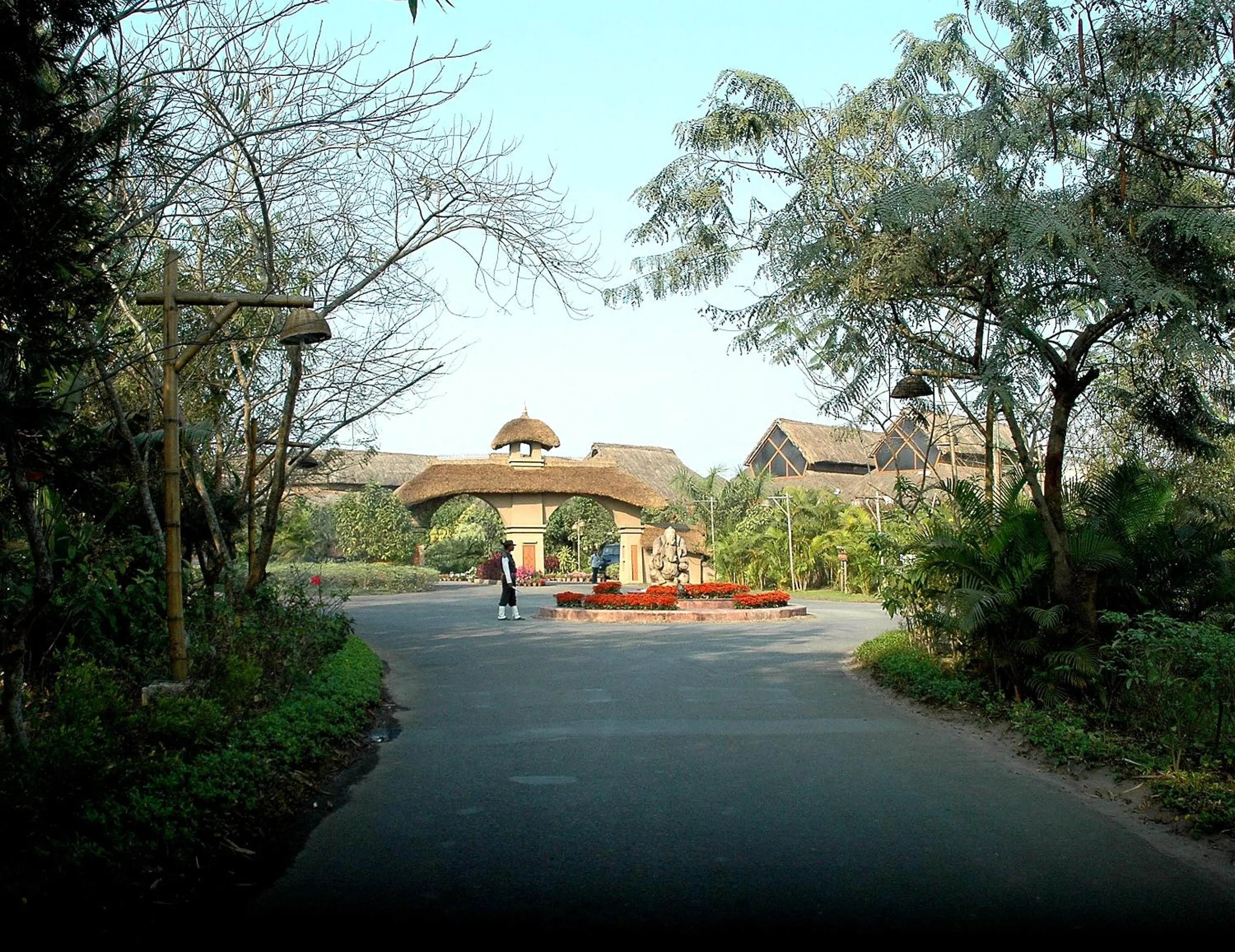 Facade/entrance in Vedic Village Spa Resort Kolkata
