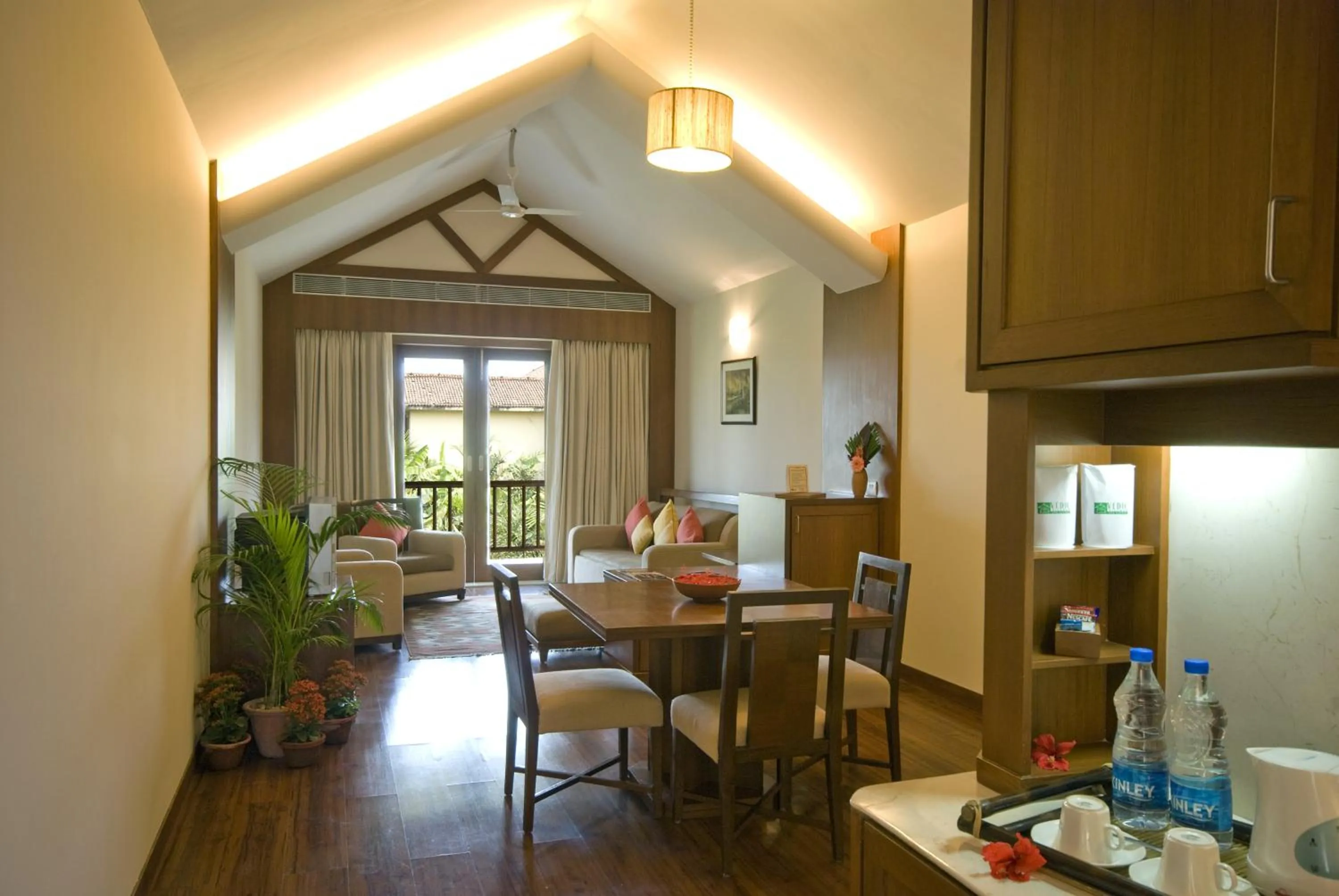 Living room in Vedic Village Spa Resort Kolkata