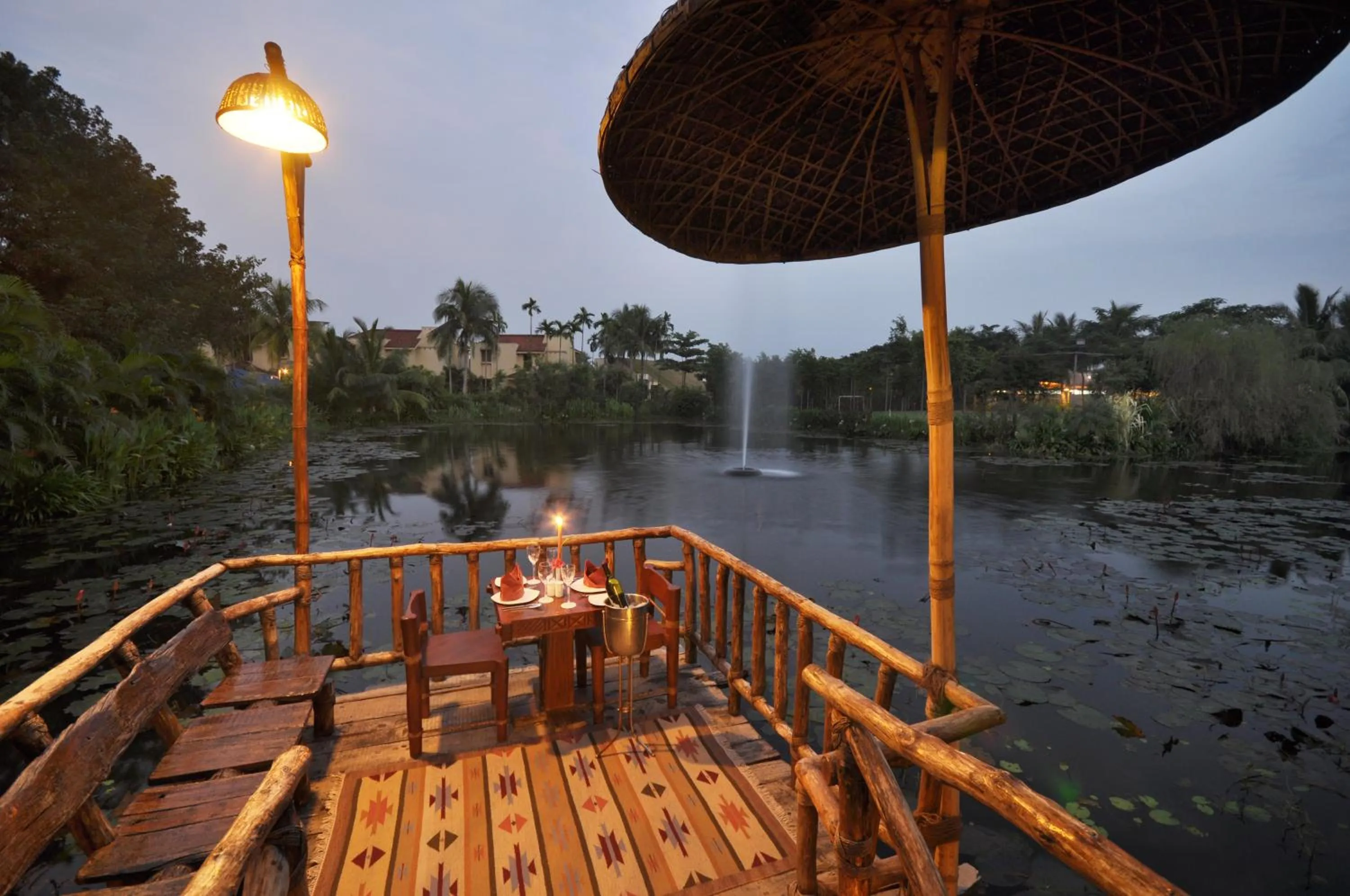 Balcony/Terrace in Vedic Village Spa Resort Kolkata