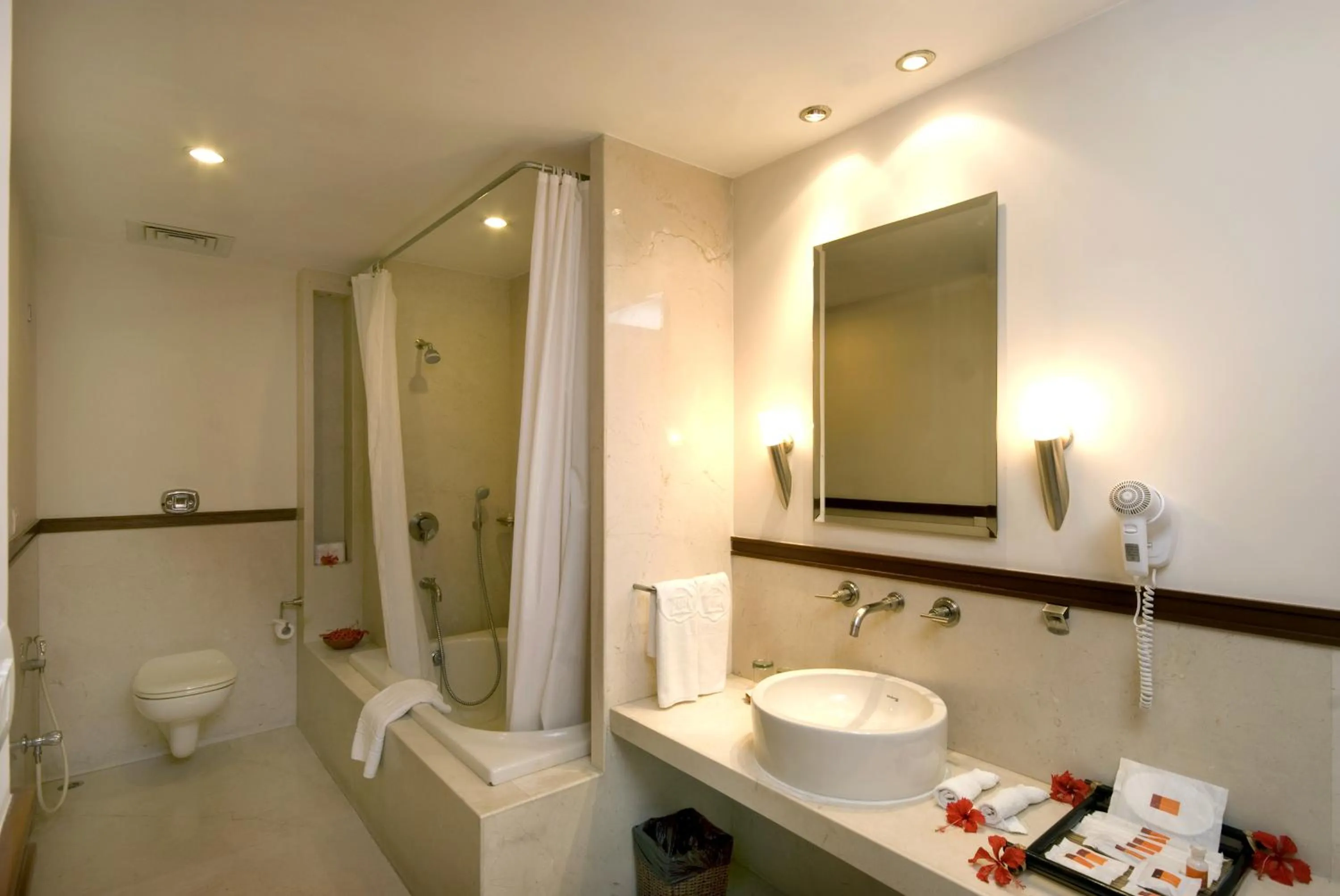 Bathroom in Vedic Village Spa Resort Kolkata