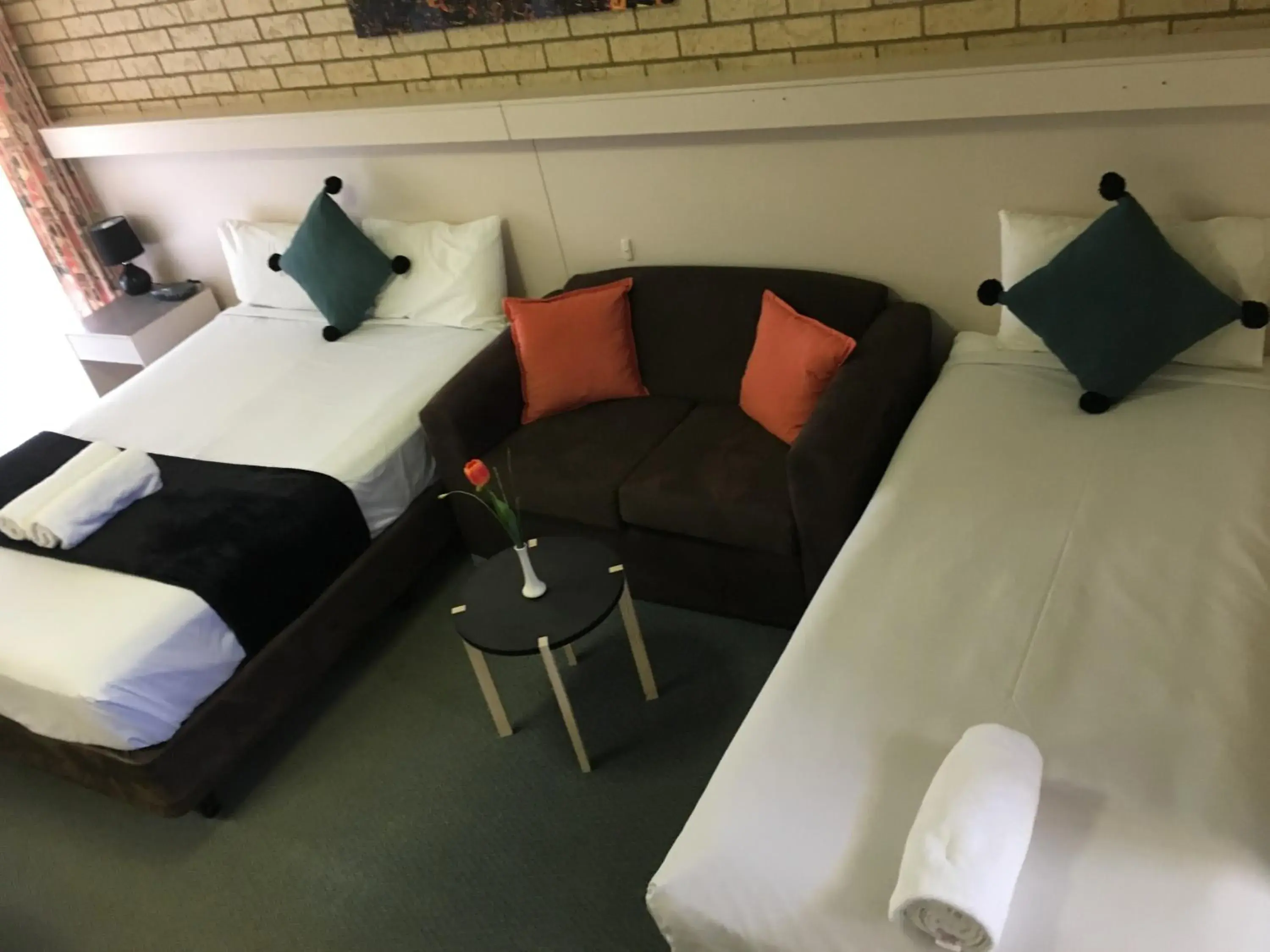 Twin Room in Jolly Swagman Motor Inn Twin Room in Jolly Swagman Motor Inn