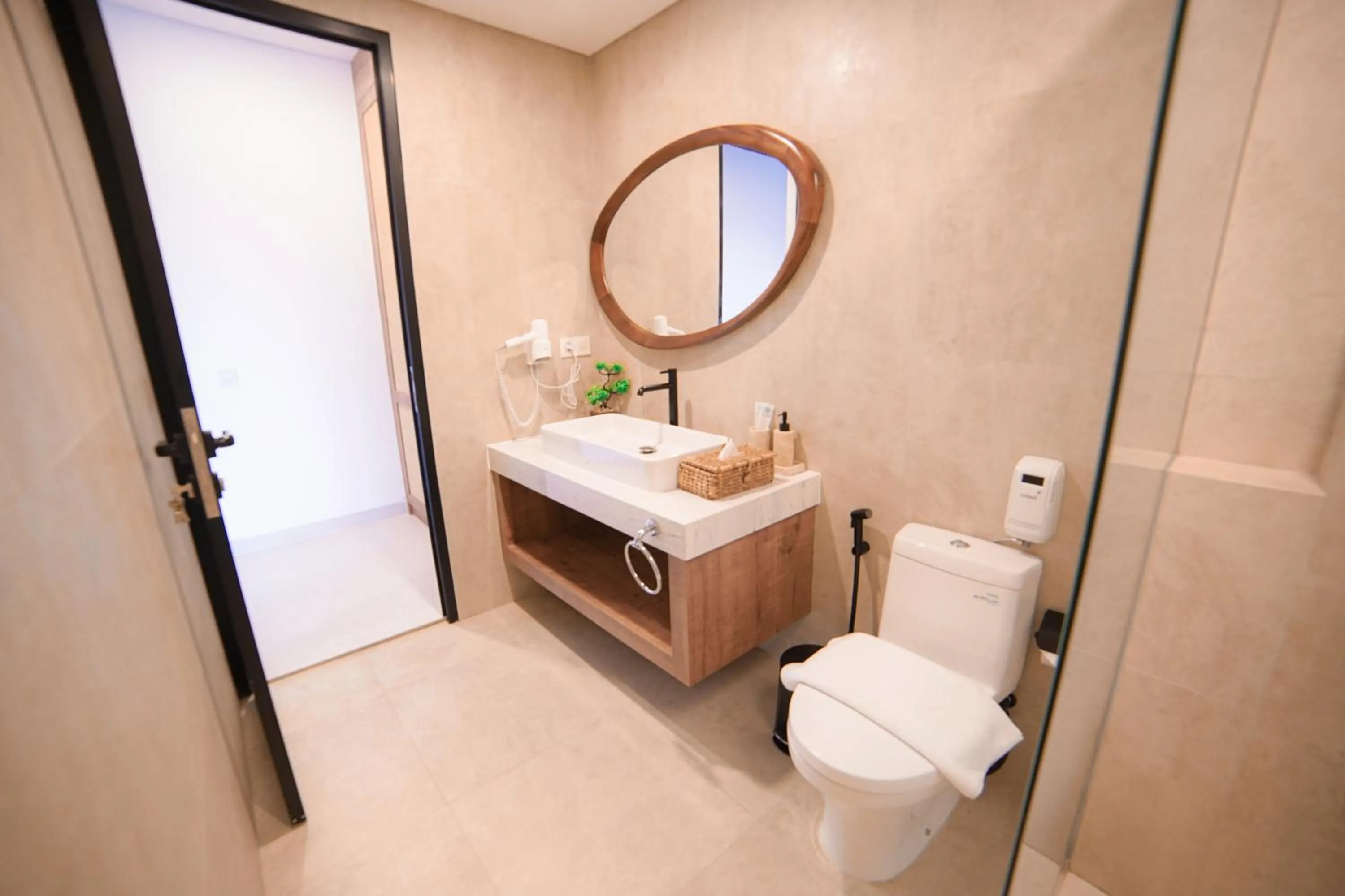 Toilet in Ubu Villa Amarta in Yogyakarta