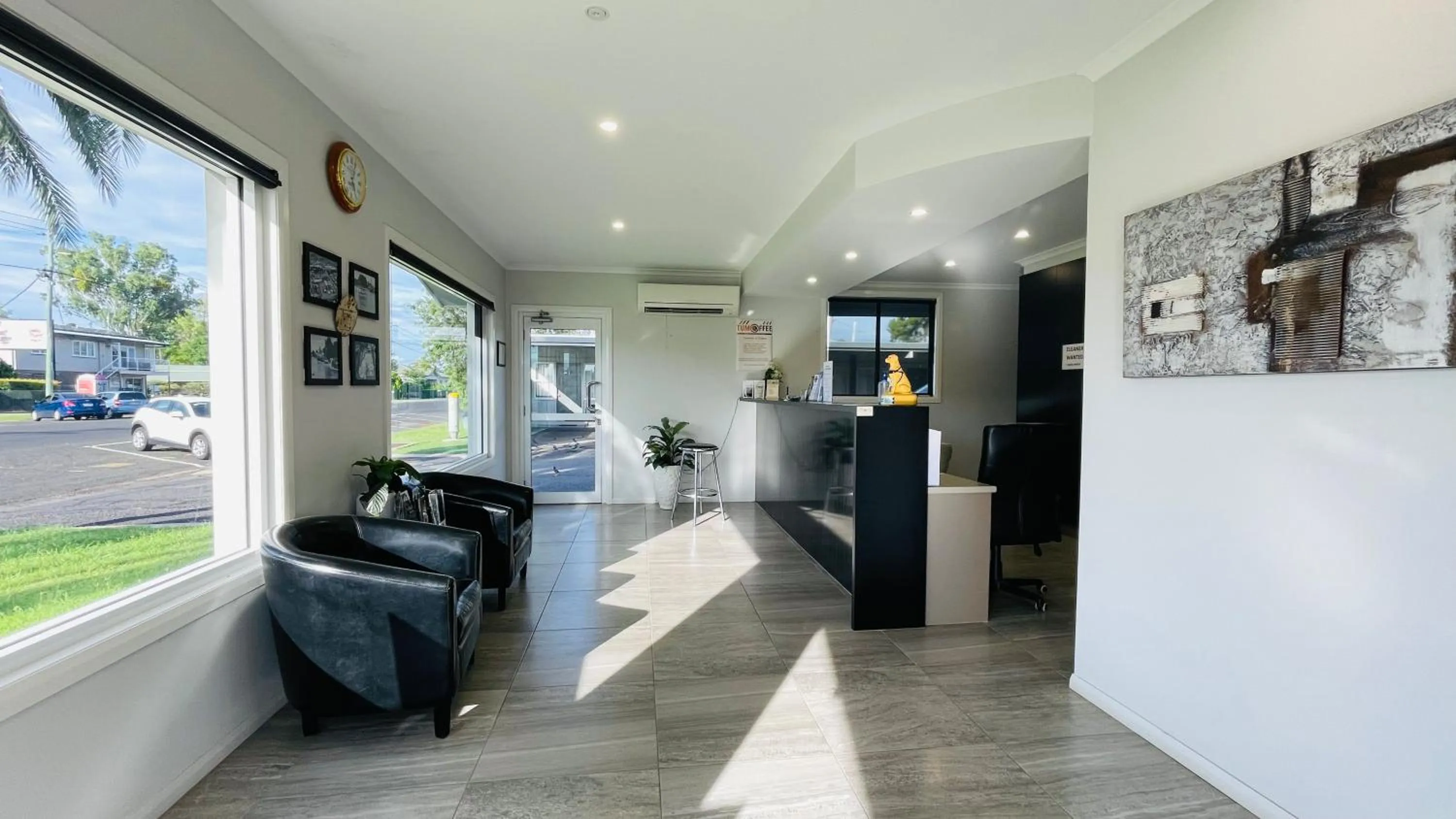 Lobby or reception in Motel Myall