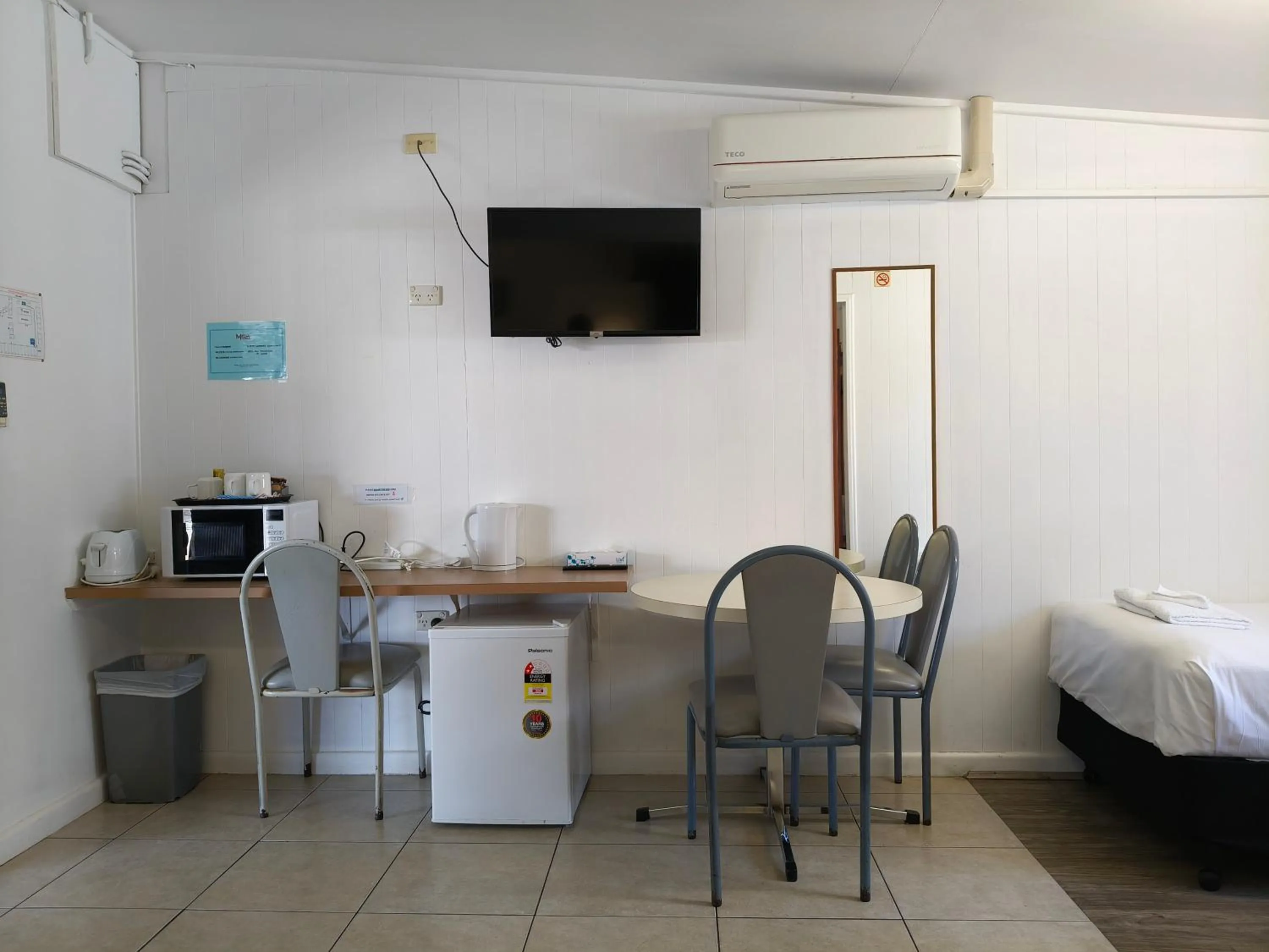 kitchen in Motel Myall