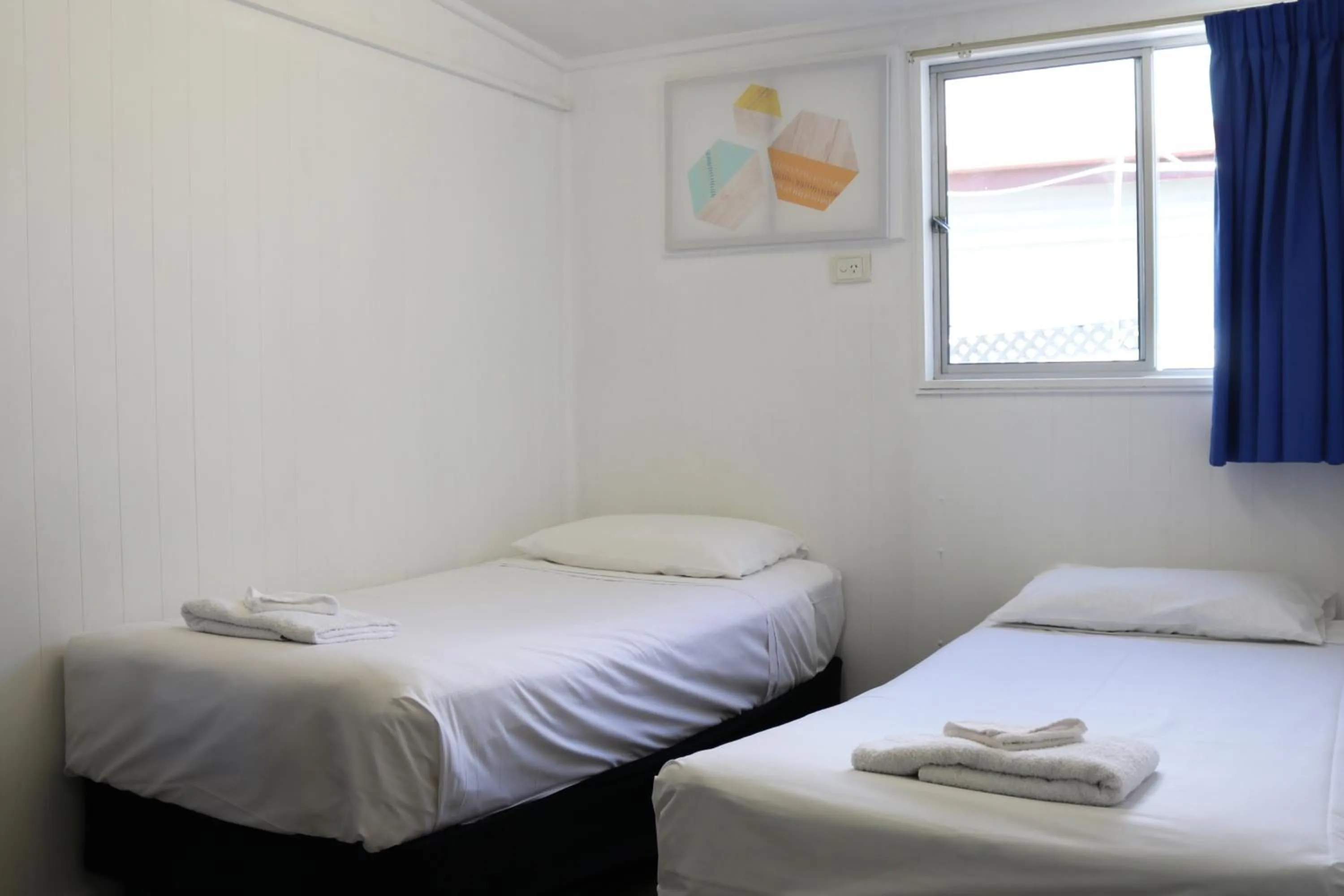 Bedroom, Bed in Motel Myall