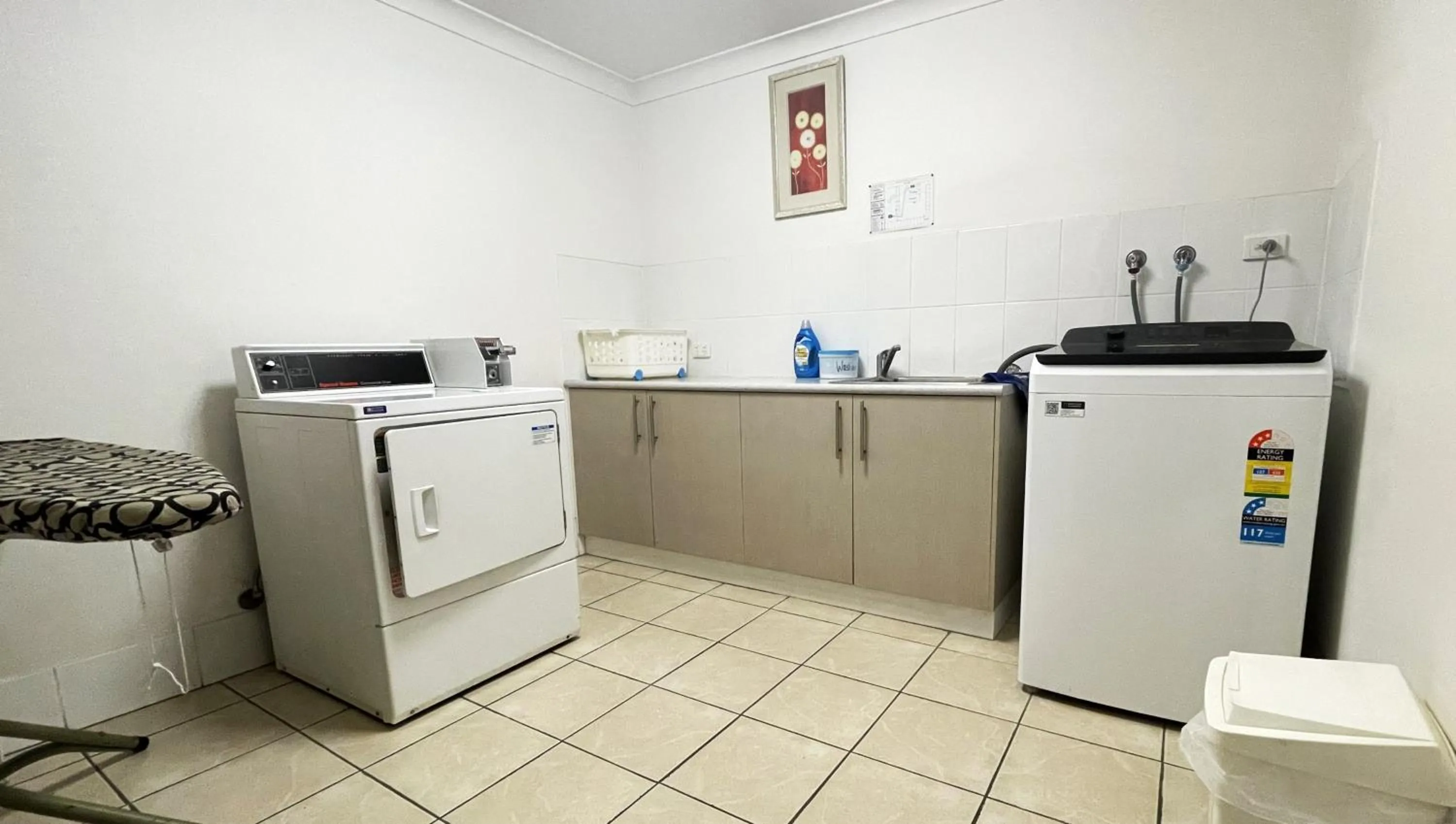 laundry in Motel Myall