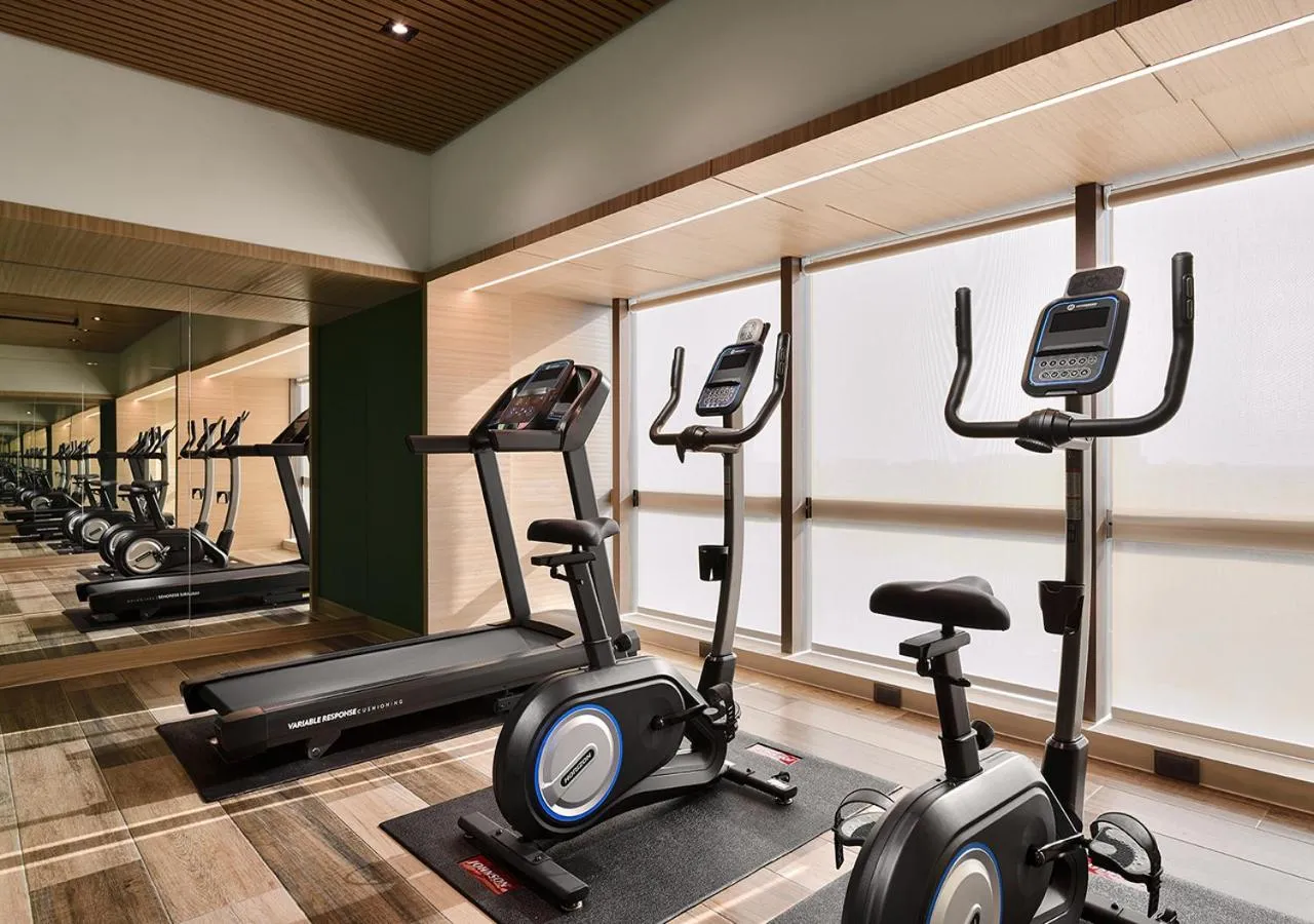 Fitness centre/facilities in JAI Château Hotels & Hostels