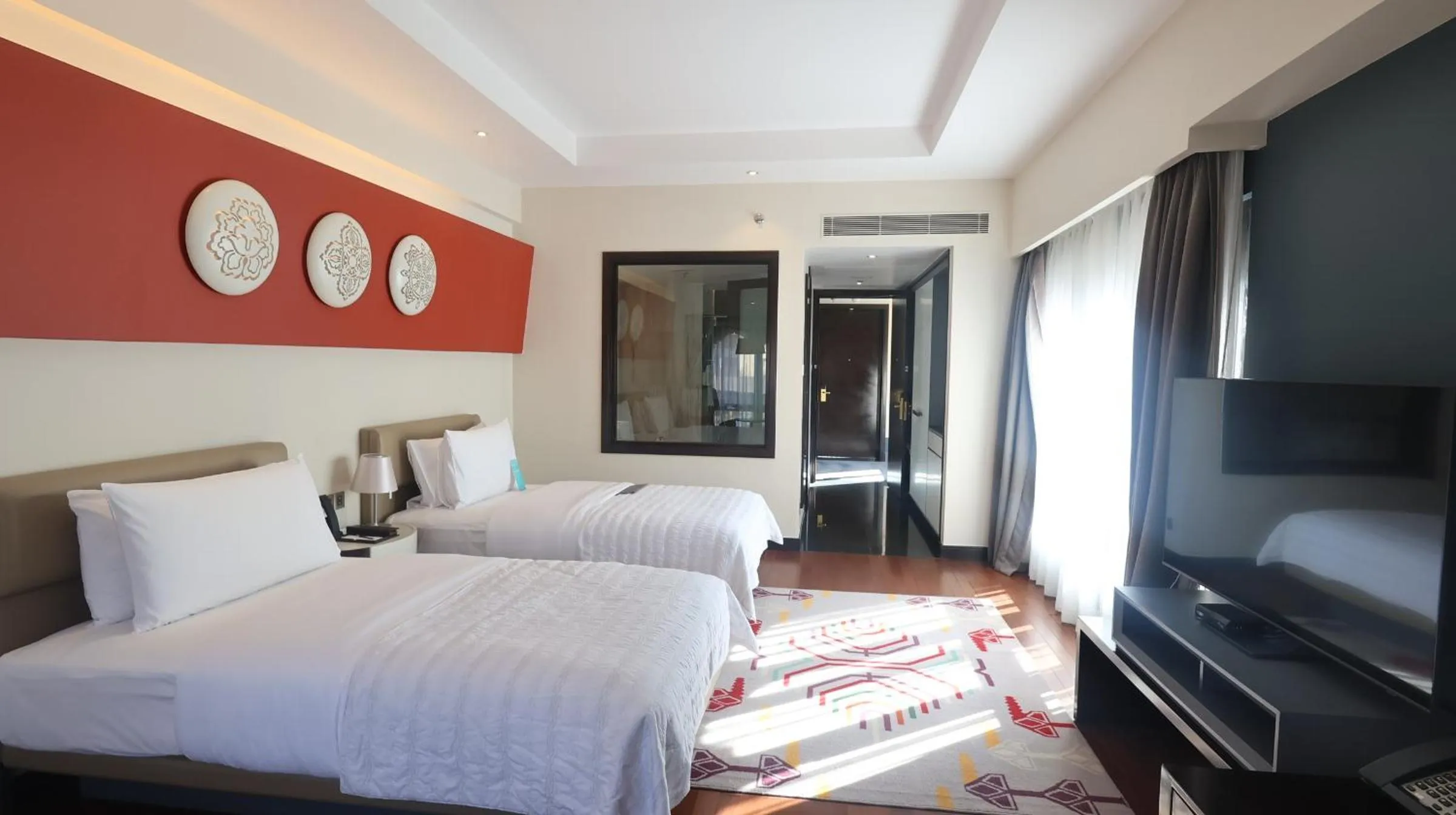 Bedroom, Bed in Le Meridien Thimphu