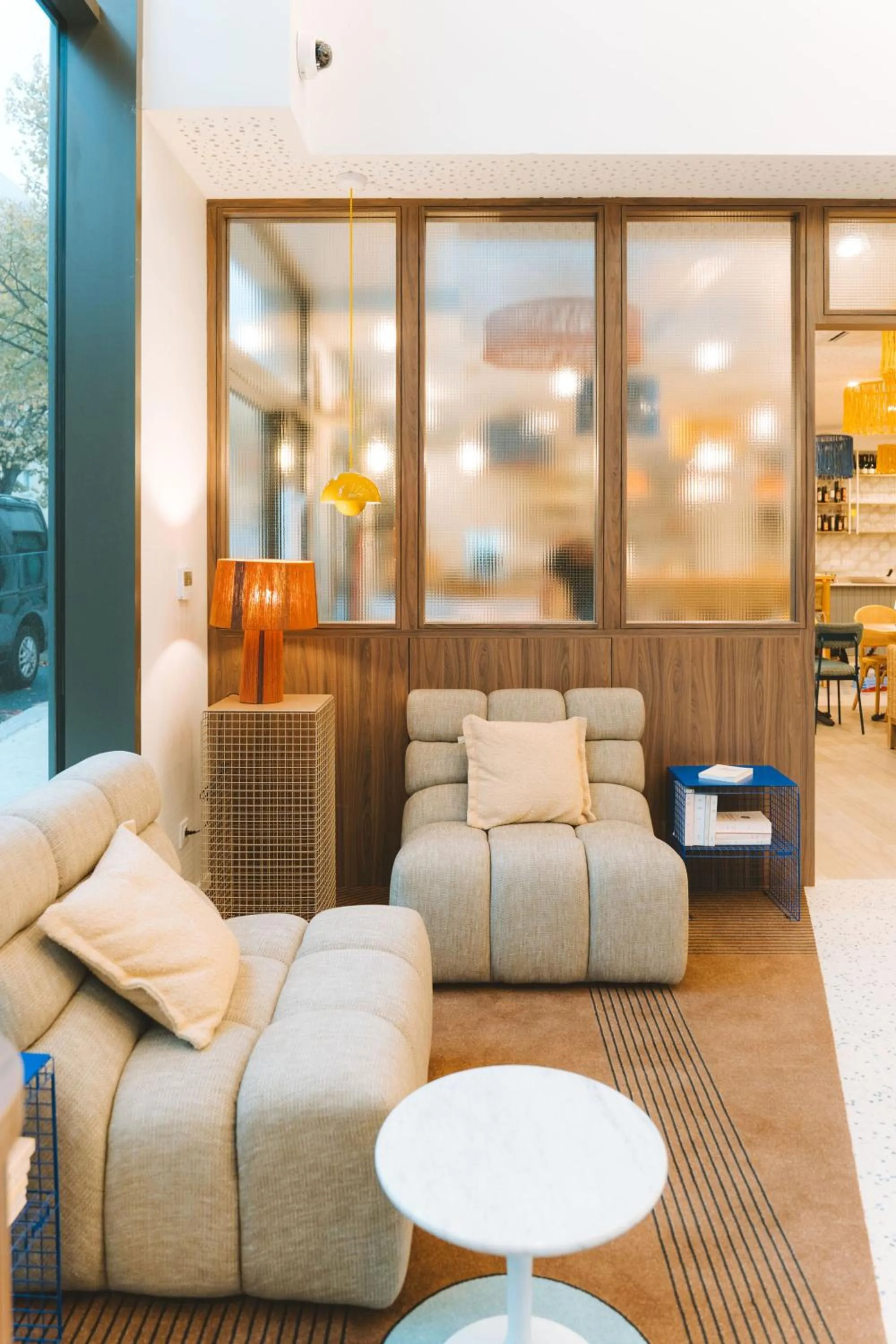 Lobby or reception in Bikube Lyon