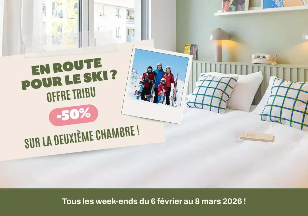 Bedroom, Bed in Bikube Lyon Bedroom, Bed in Bikube Lyon