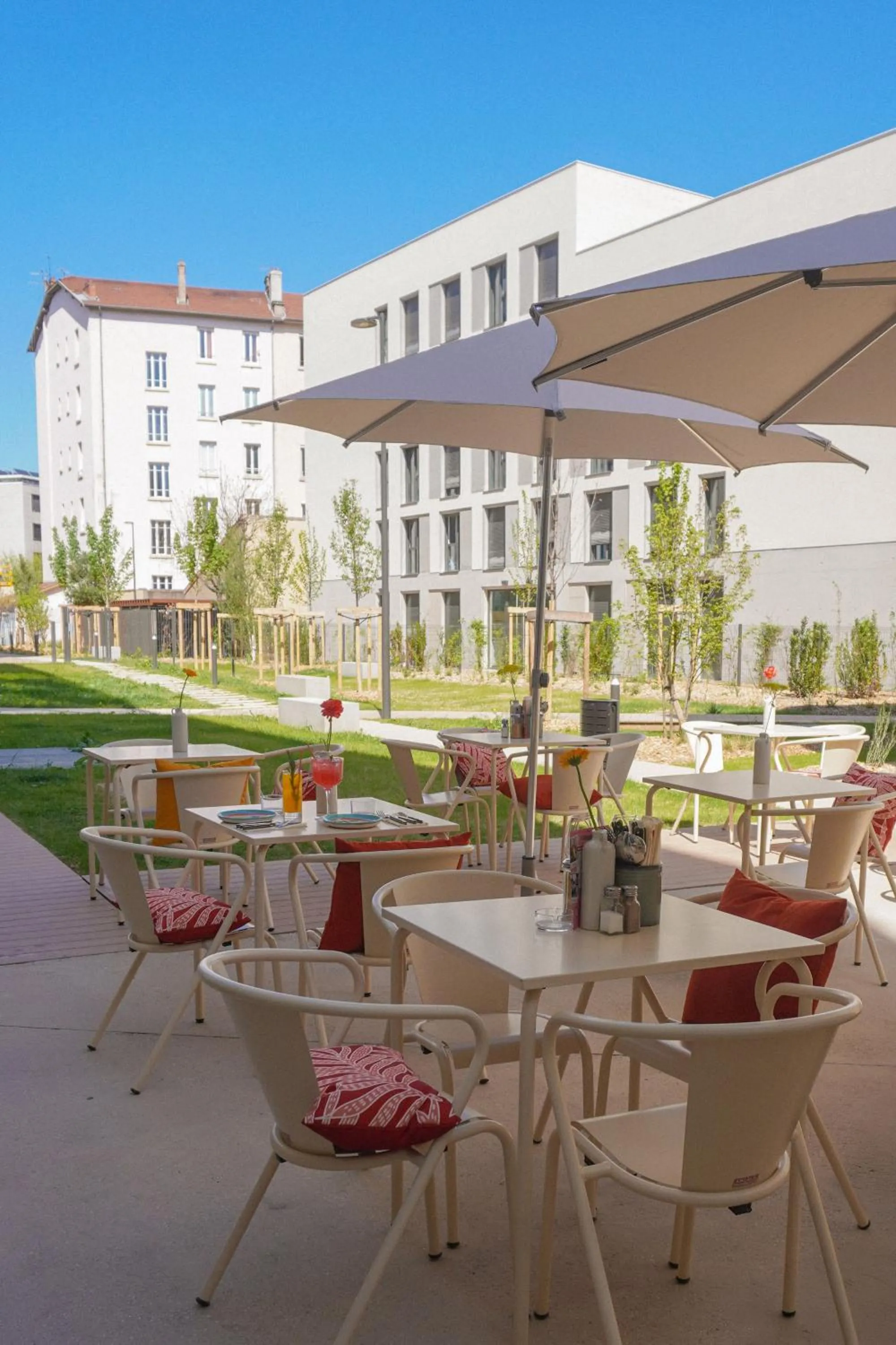 Patio in Bikube Lyon