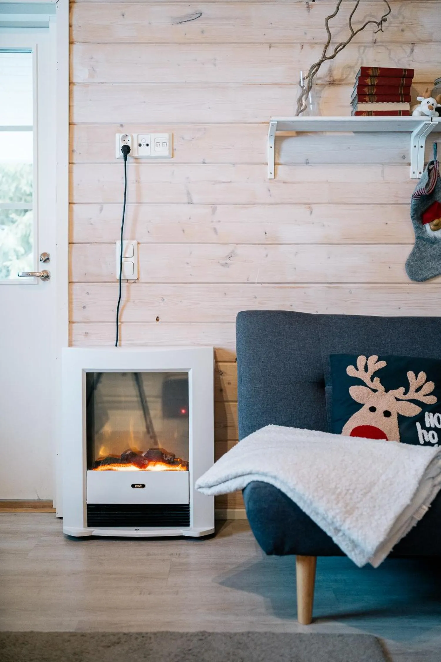 Living room in Villa Virpi