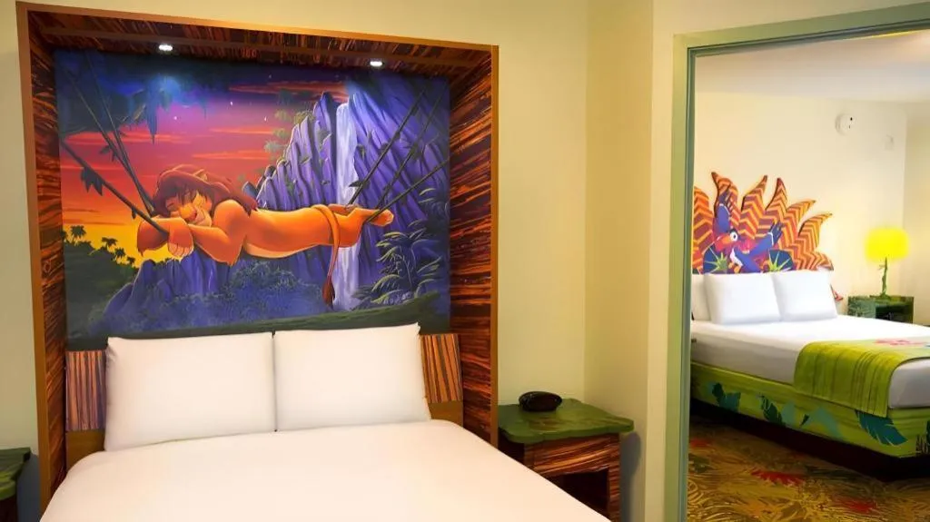 Bed in Disney's Art Of Animation Resort