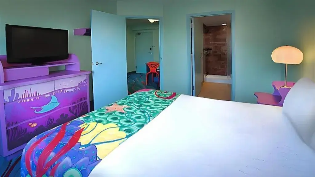 Bed in Disney's Art Of Animation Resort Bed in Disney's Art Of Animation Resort