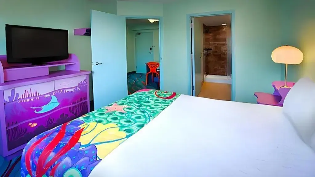 Bed in Disney's Art Of Animation Resort Bed in Disney's Art Of Animation Resort